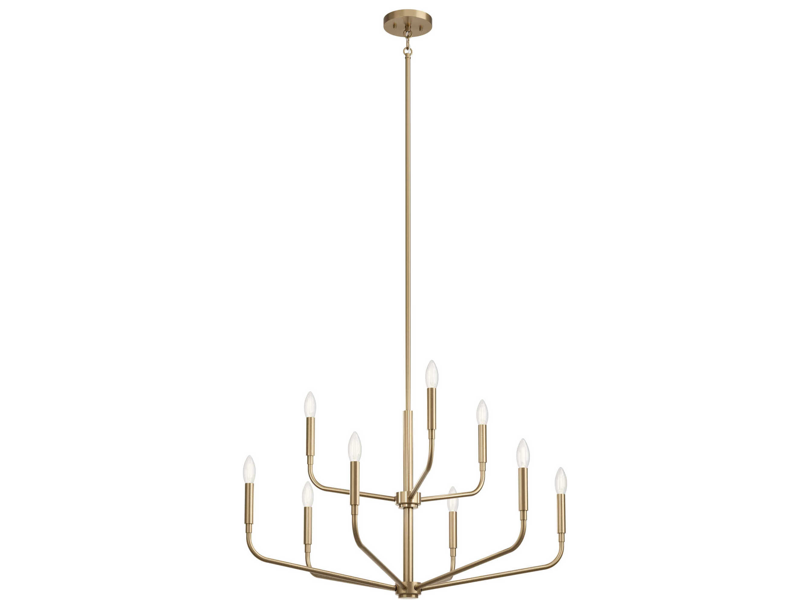 Kichler Madden 9-Light Champagne Bronze Chandelier