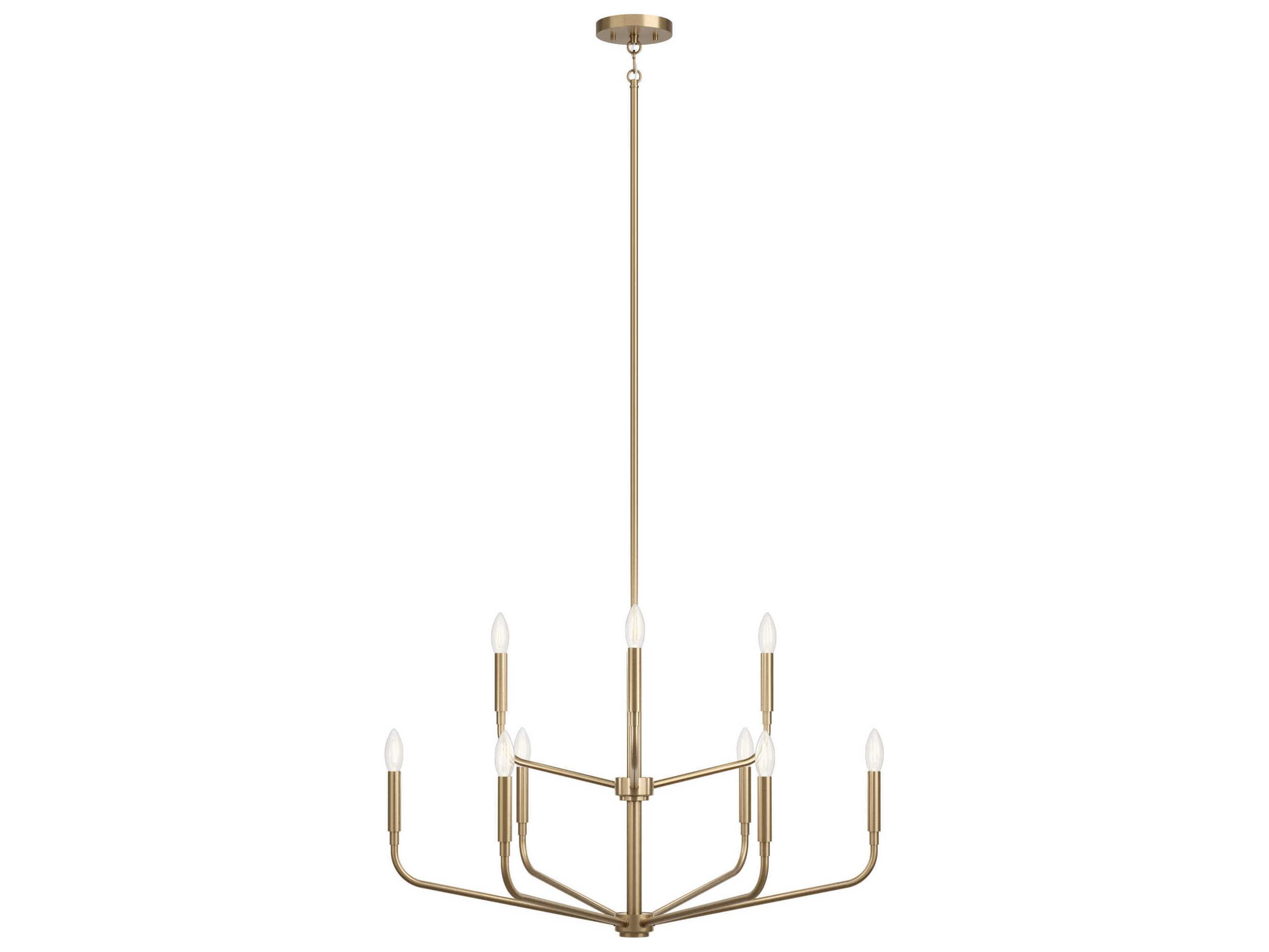 Kichler Madden 9-Light Champagne Bronze Chandelier
