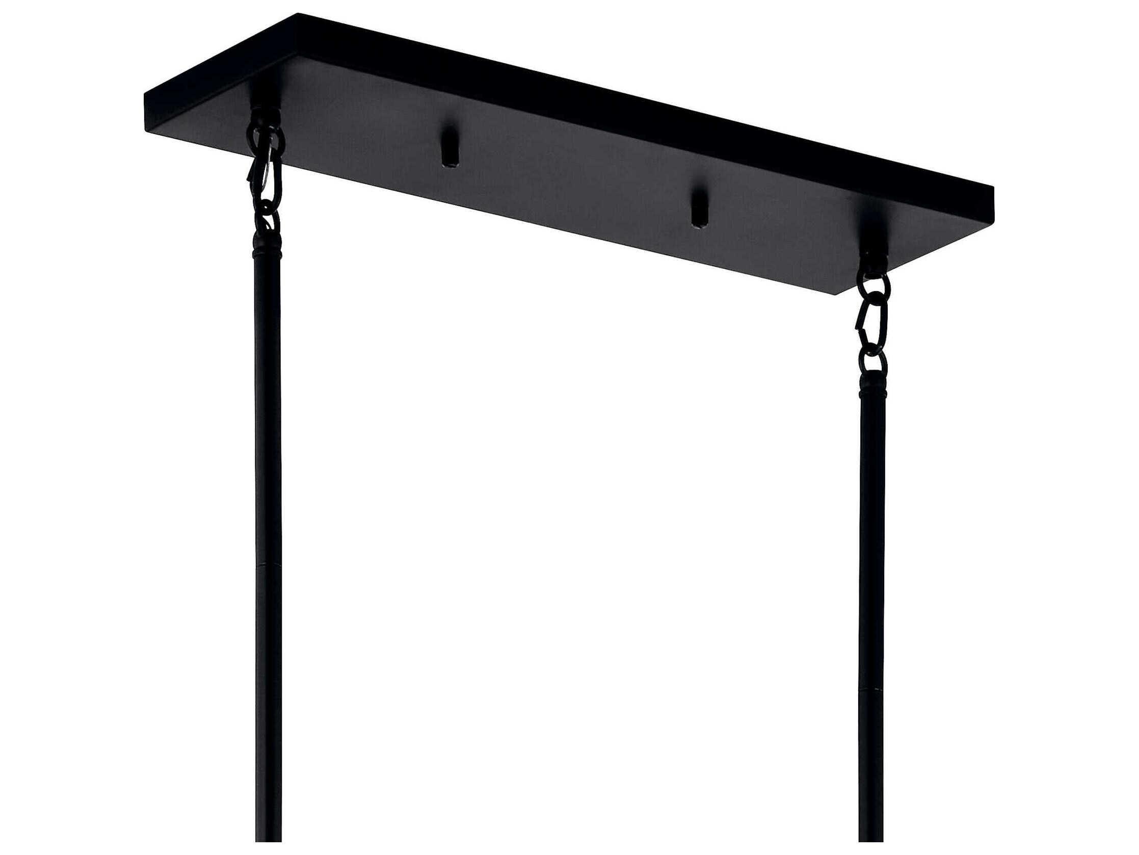 Kichler Madden 6-Light Black Island Pendant