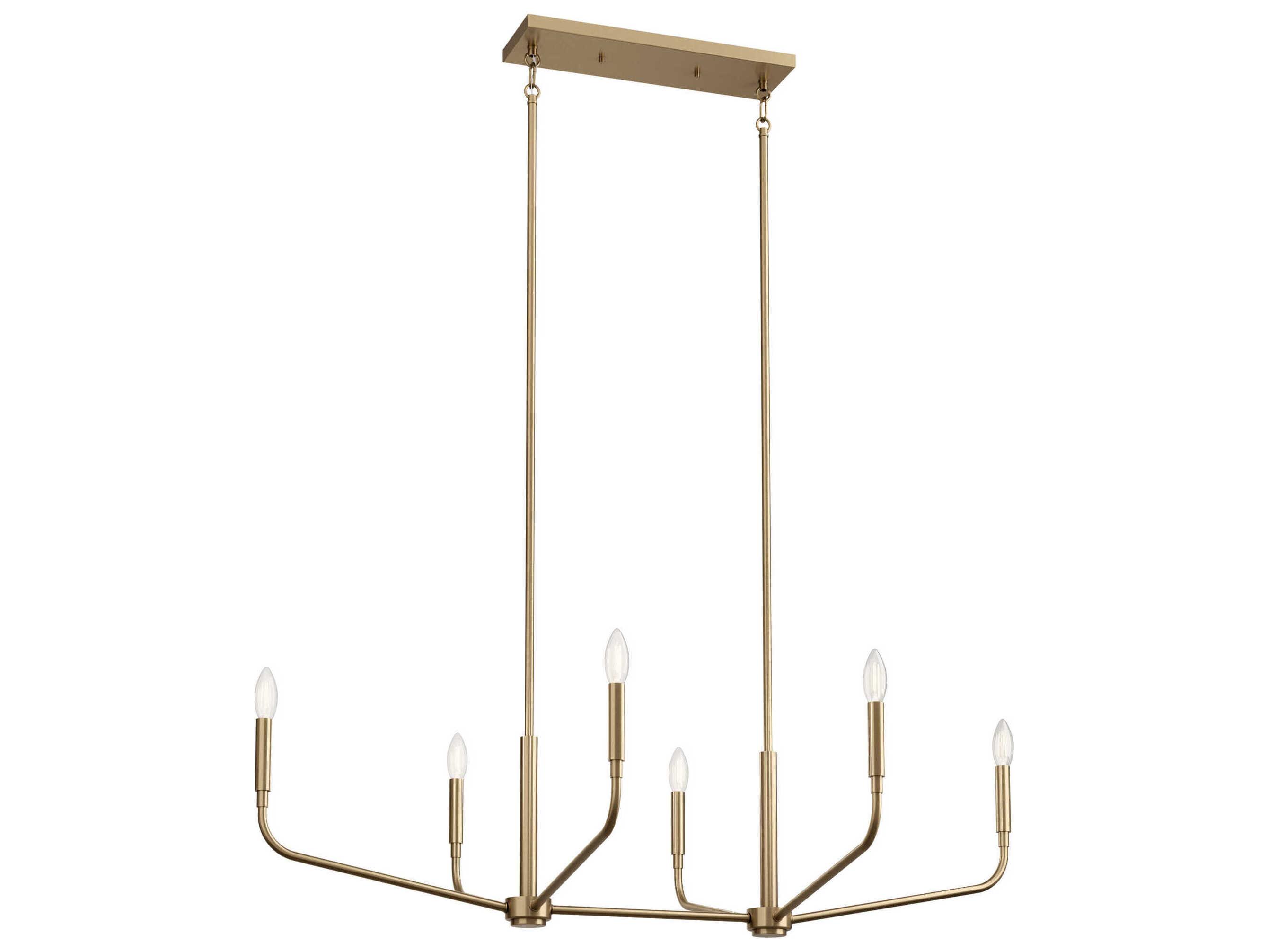 Kichler Madden 6-Light Champagne Bronze Island Pendant