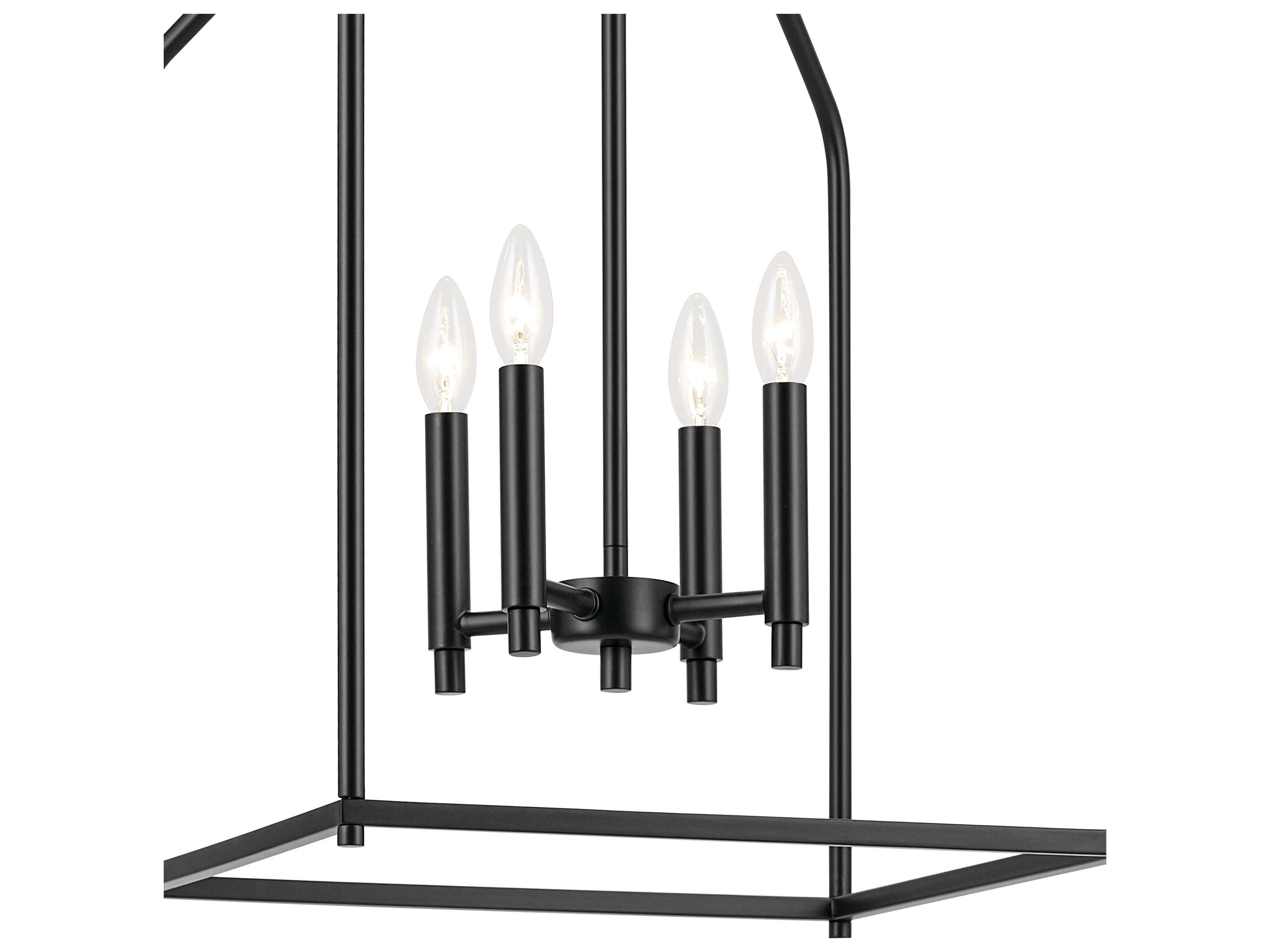 Kichler Madden 4-Light Black Pendant