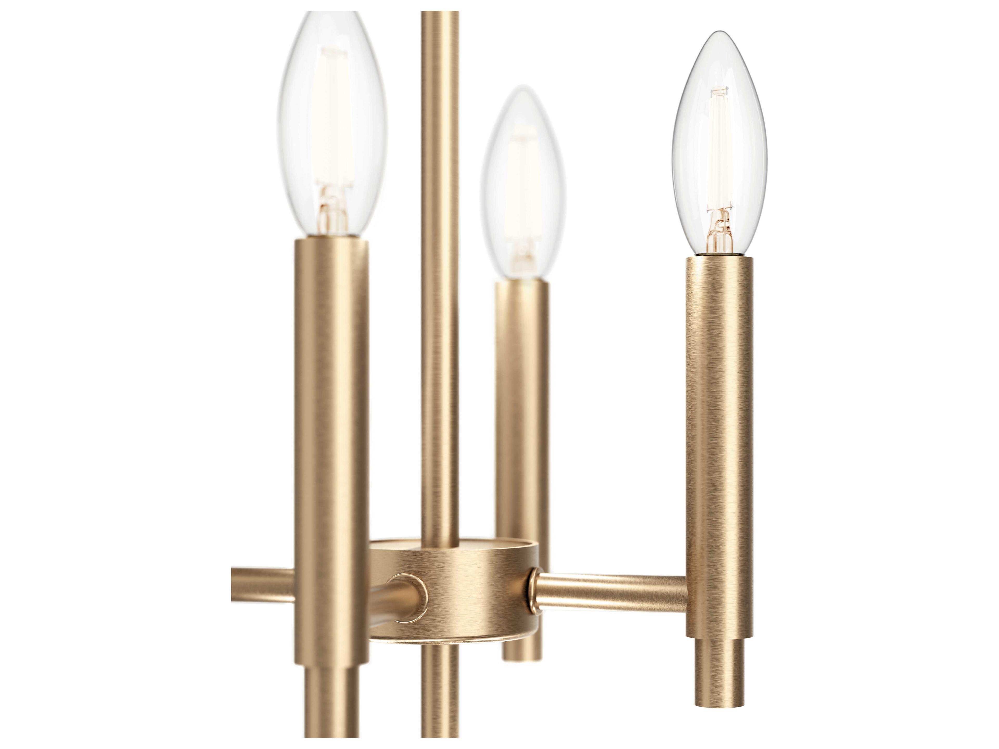 Kichler Madden 8-Light Champagne Bronze Tiered Pendant