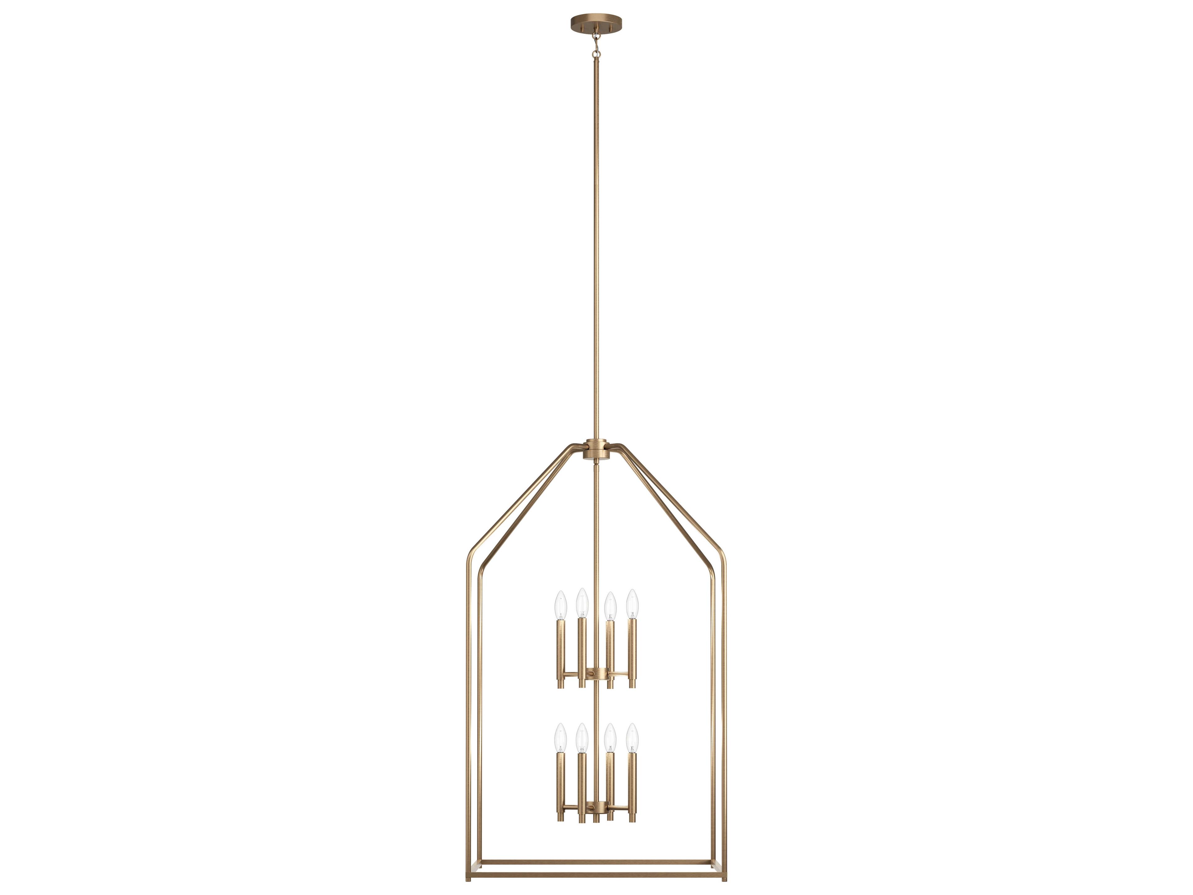 Kichler Madden 8-Light Champagne Bronze Tiered Pendant