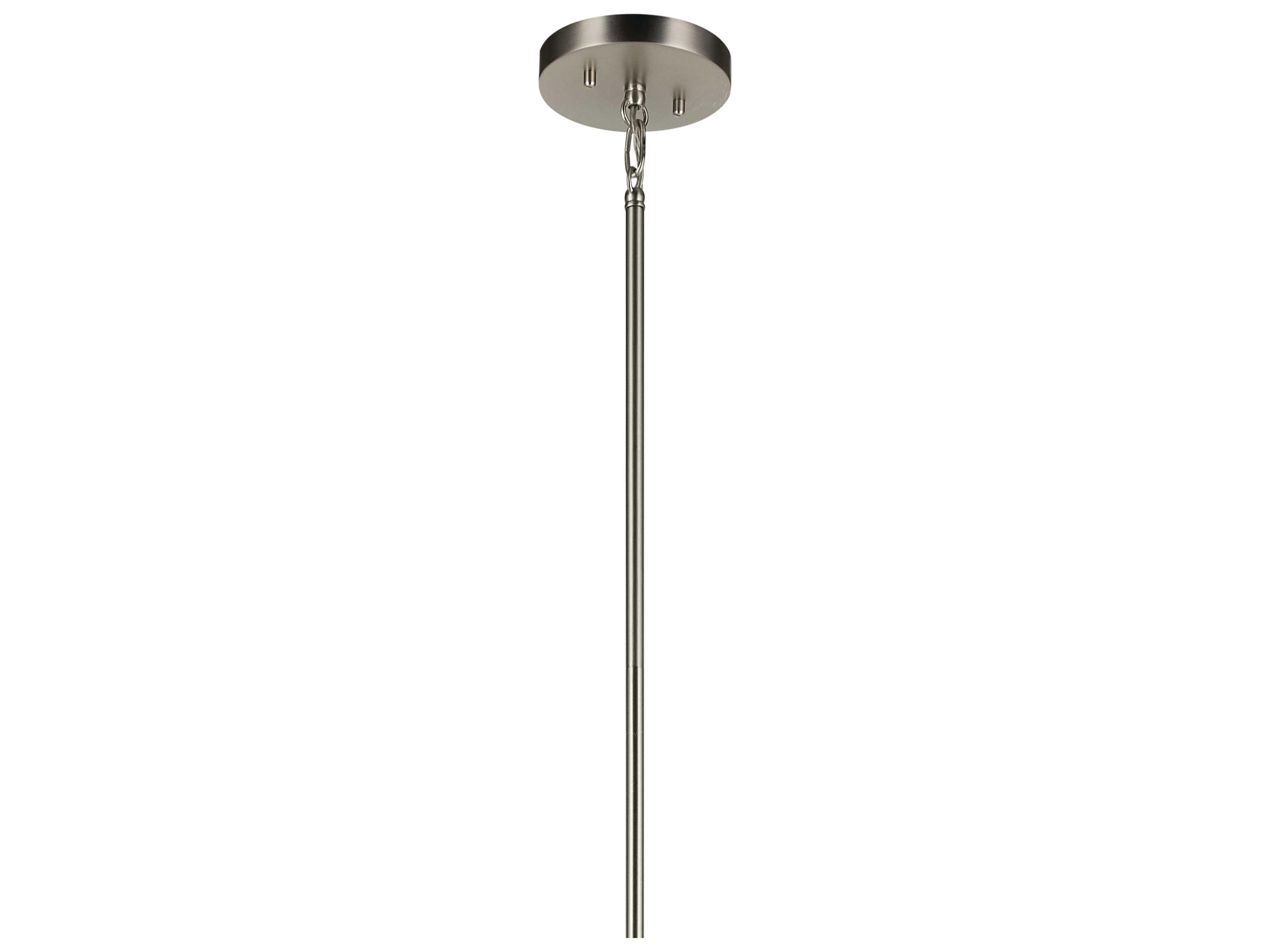 Kichler Madden 8-Light Brushed Nickel Tiered Pendant
