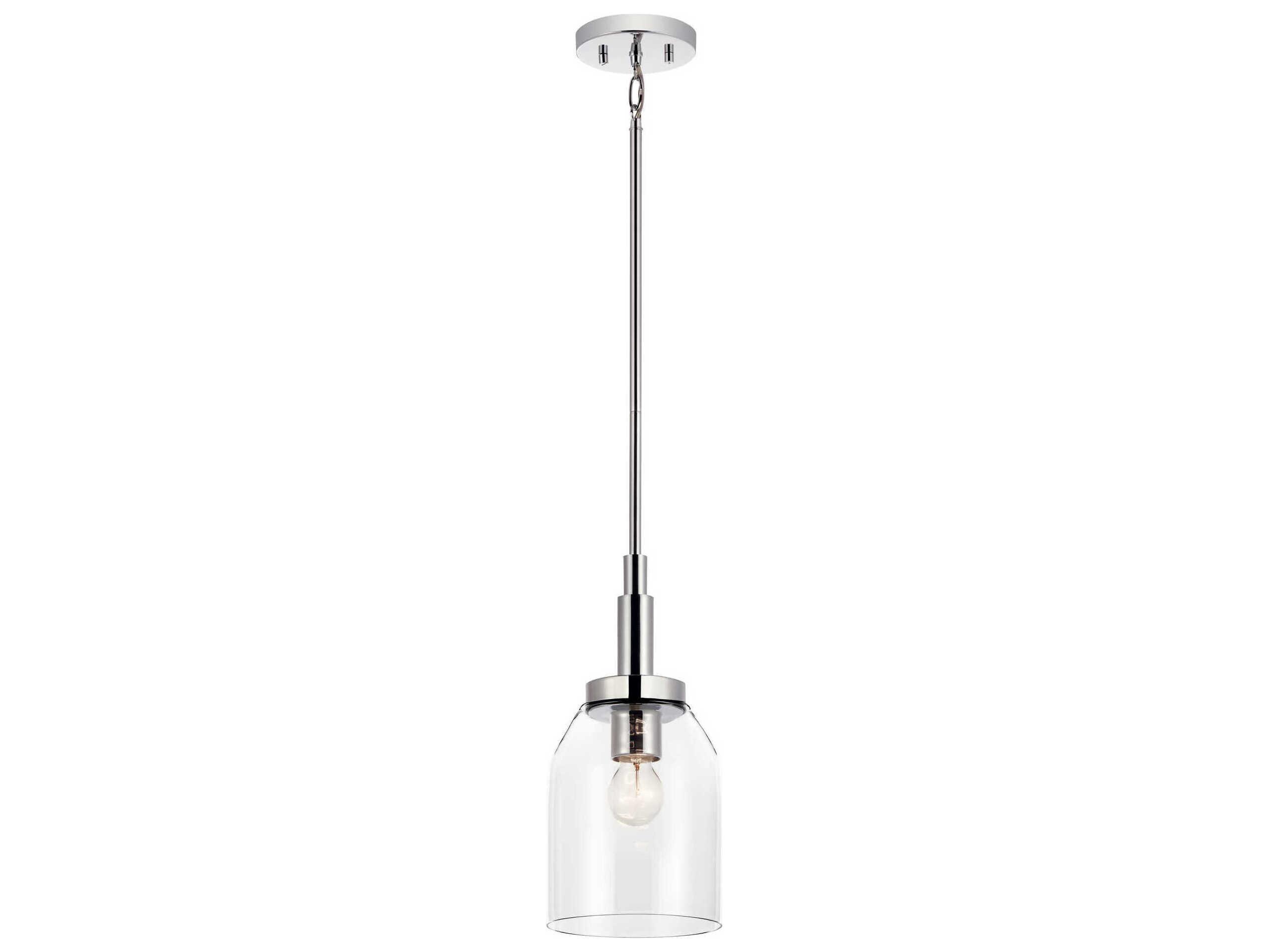 Kichler Madden 1-Light Chrome Pendant