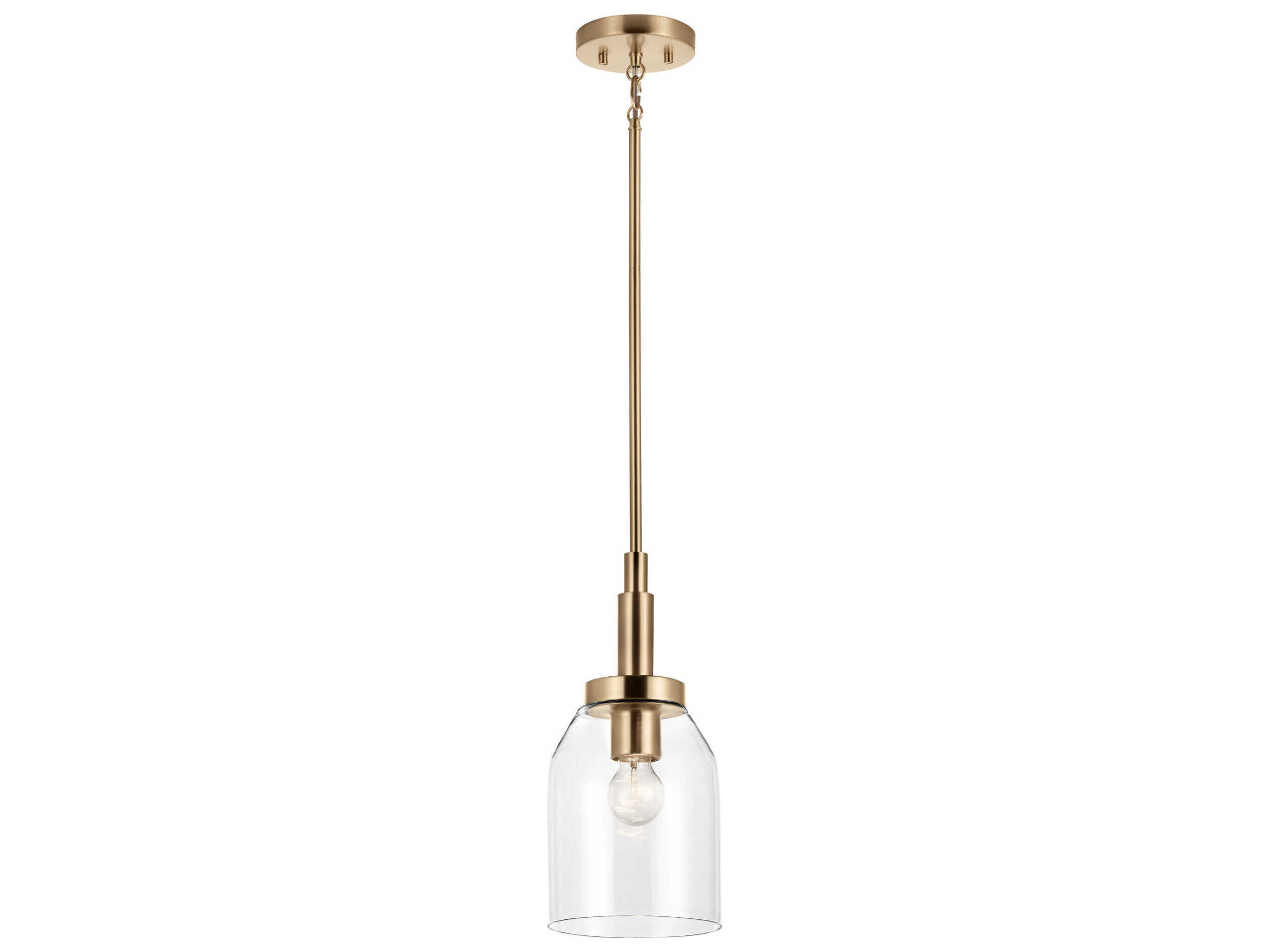 Kichler Madden 1-Light Champagne Bronze Pendant