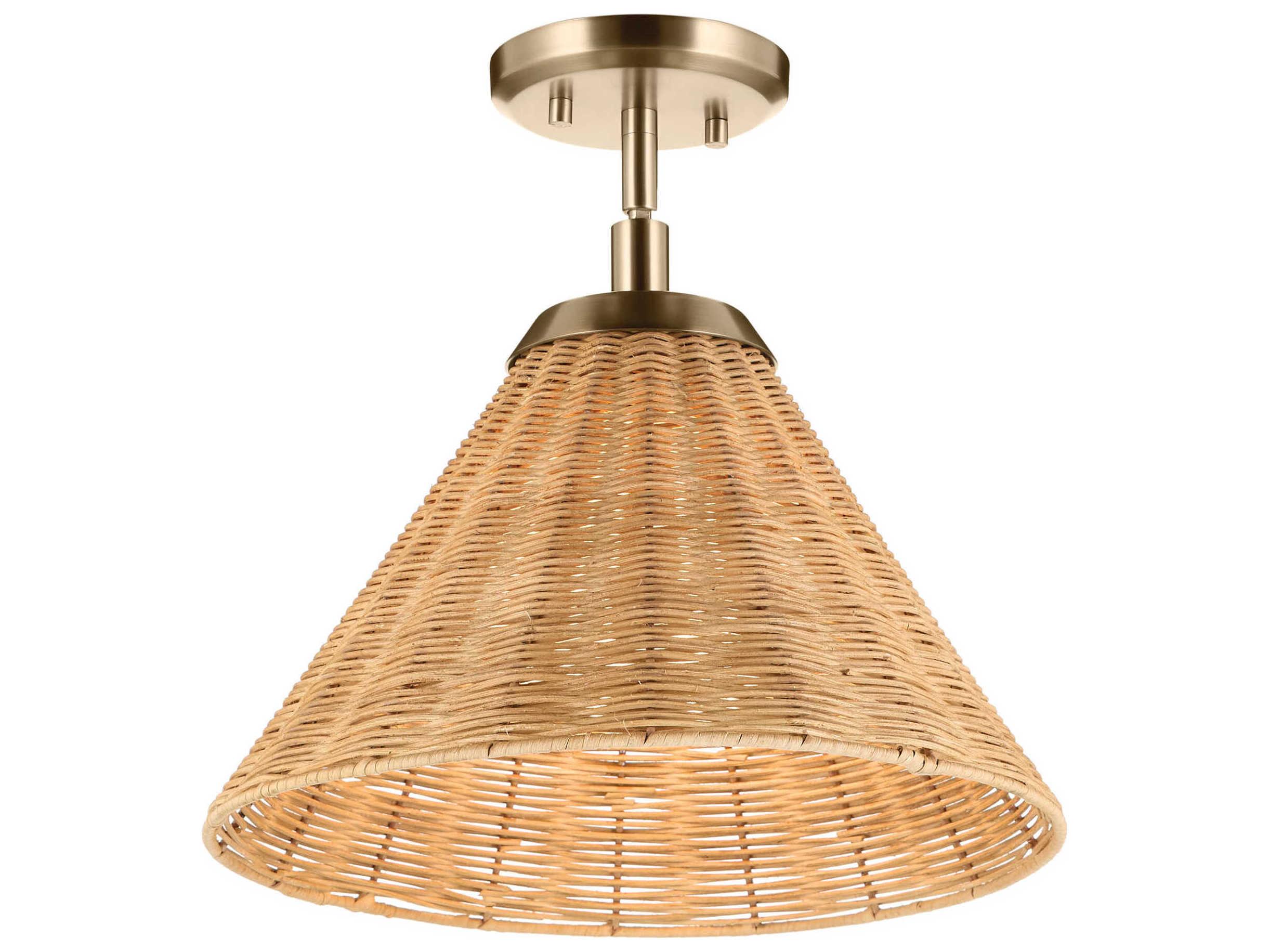 Kichler Bekah 1-Light Champagne Bronze Pendant