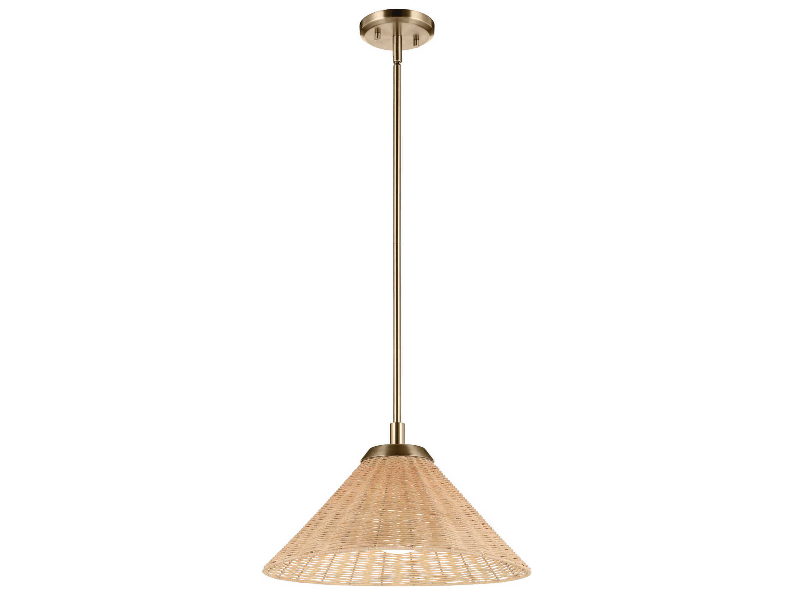 Kichler Bekah 1-Light Champagne Bronze Pendant