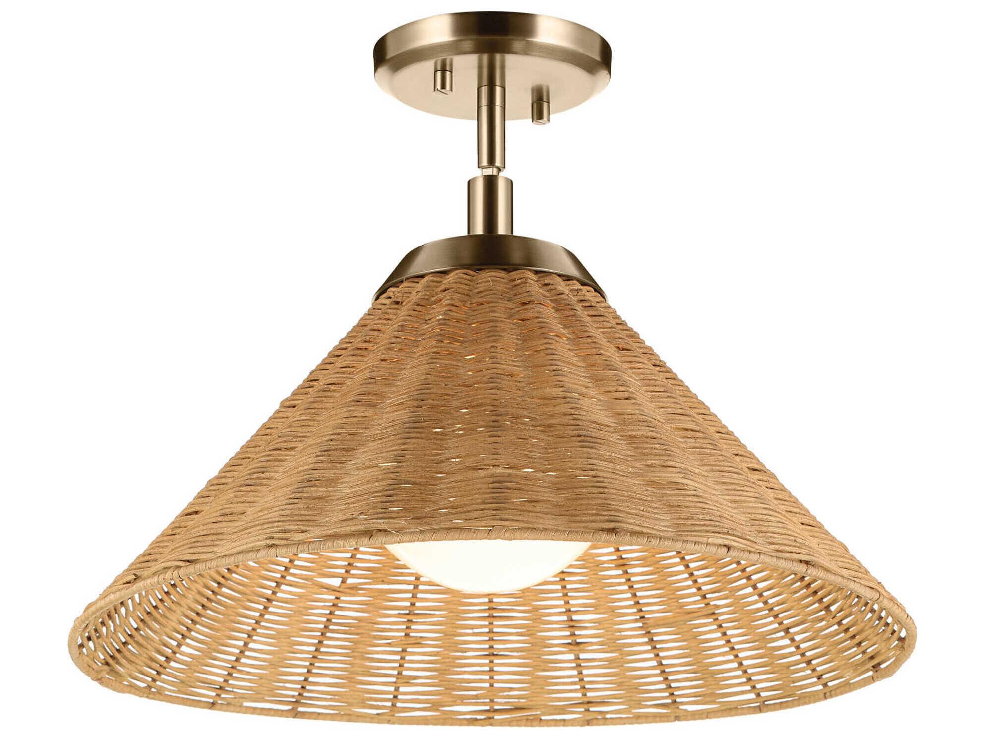 Kichler Bekah 1-Light Champagne Bronze Pendant