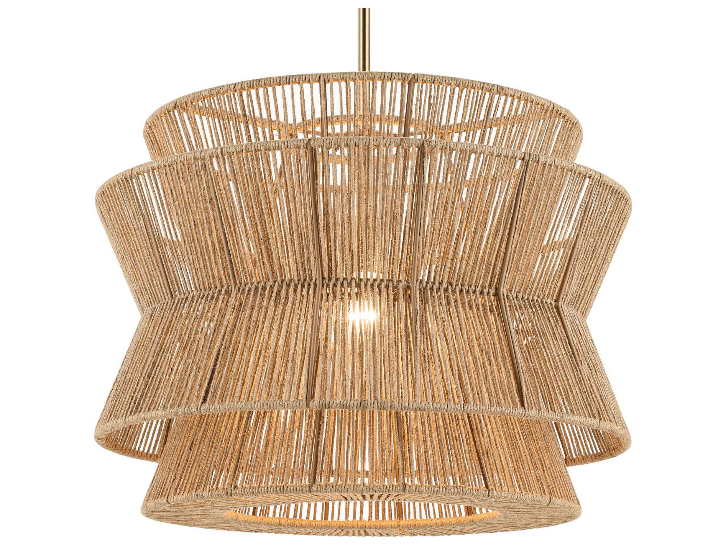 Kichler Ophira 1-Light Champagne Bronze Brown Pendant