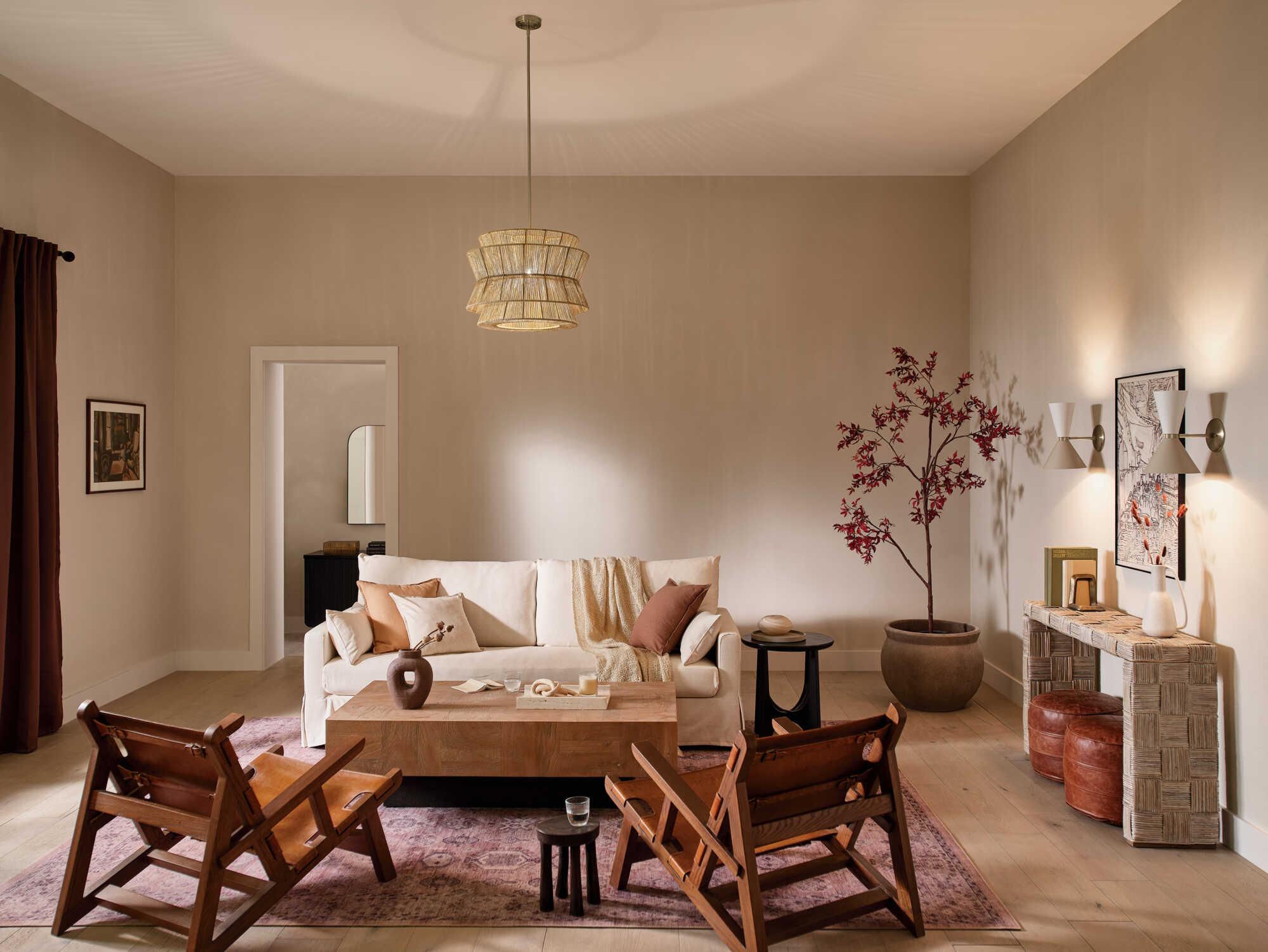 Kichler Ophira 1-Light Champagne Bronze Brown Pendant