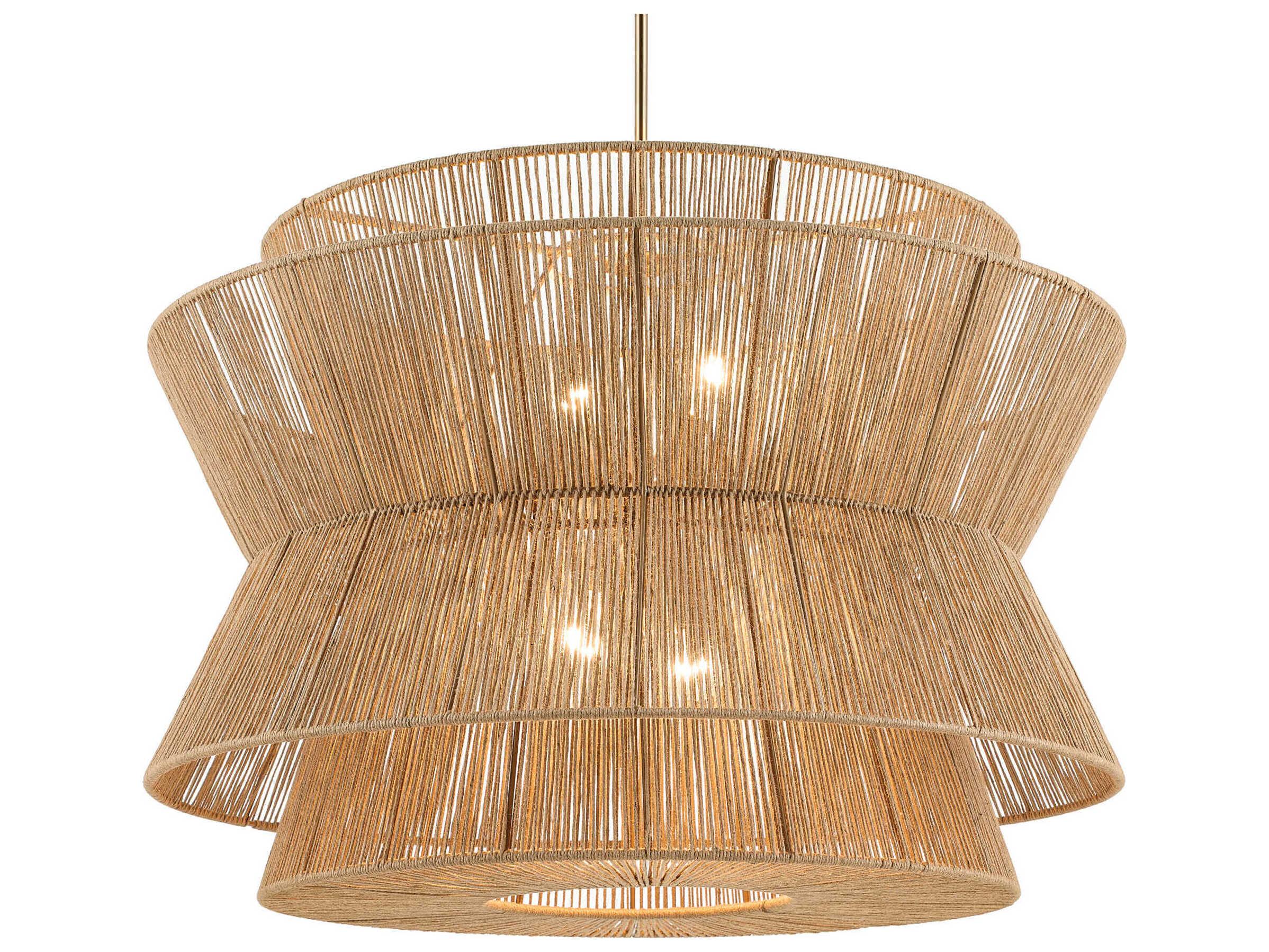 Kichler Ophira 4-Light Champagne Bronze Brown Pendant