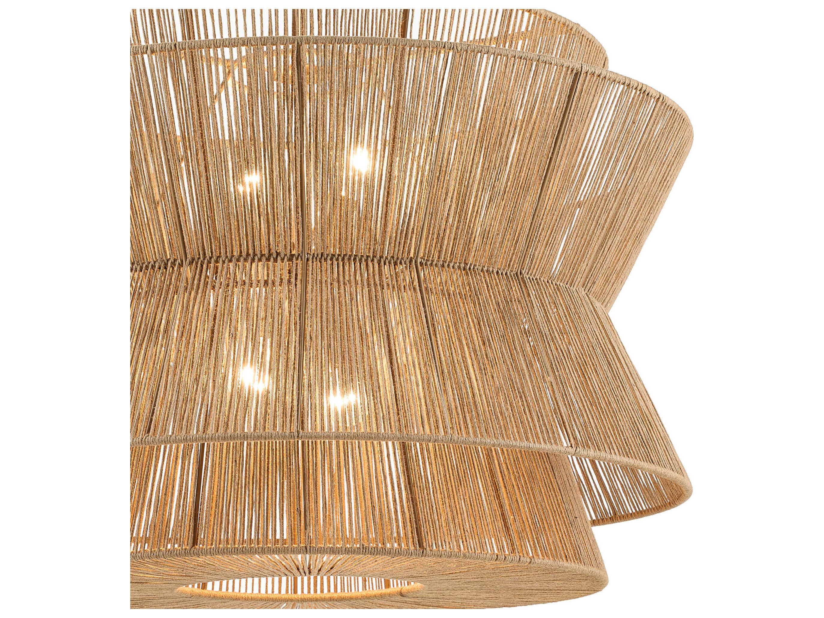 Kichler Ophira 4-Light Champagne Bronze Brown Pendant