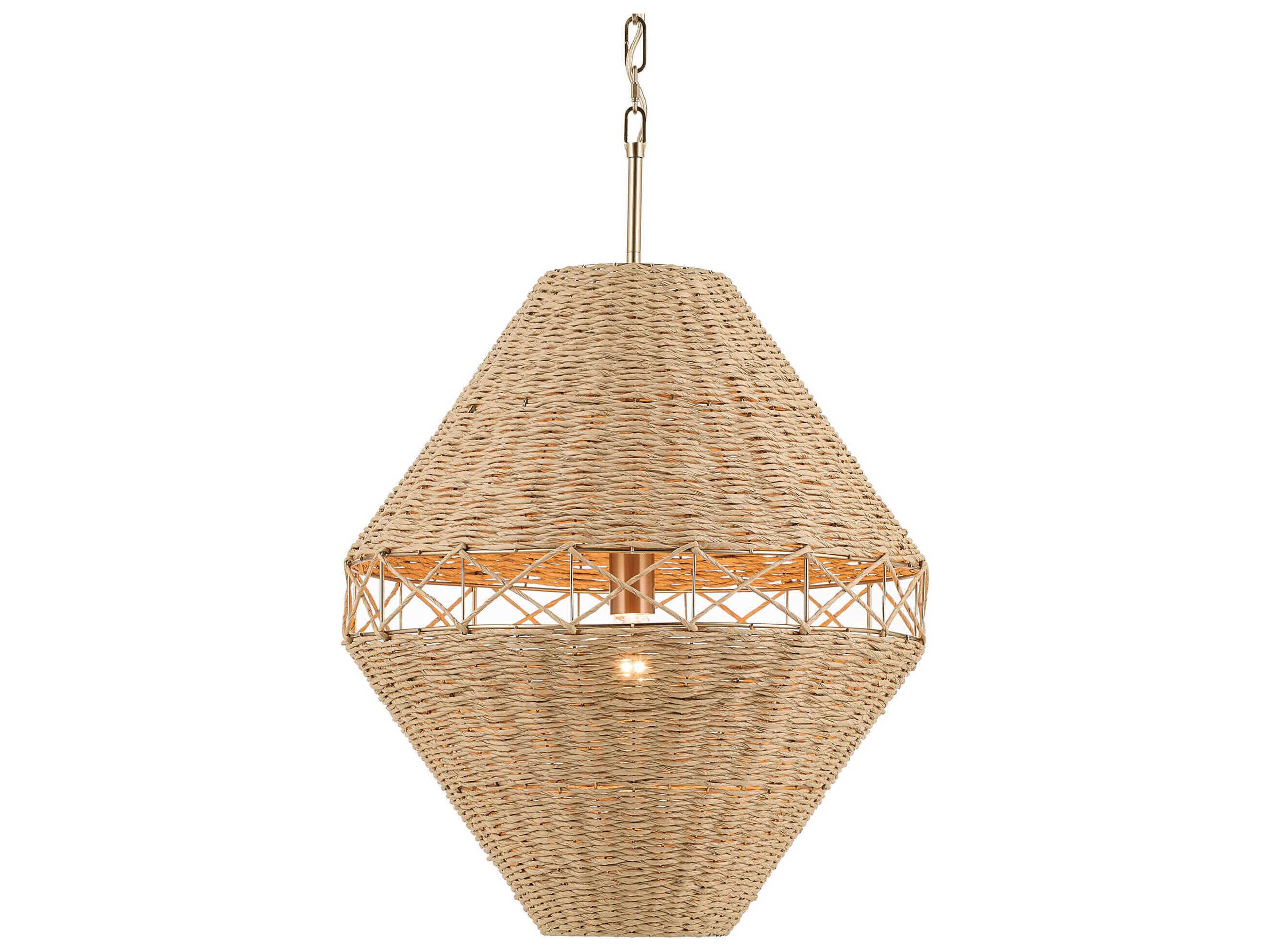 Kichler Lulo 1-Light Champagne Bronze Brown Pendant