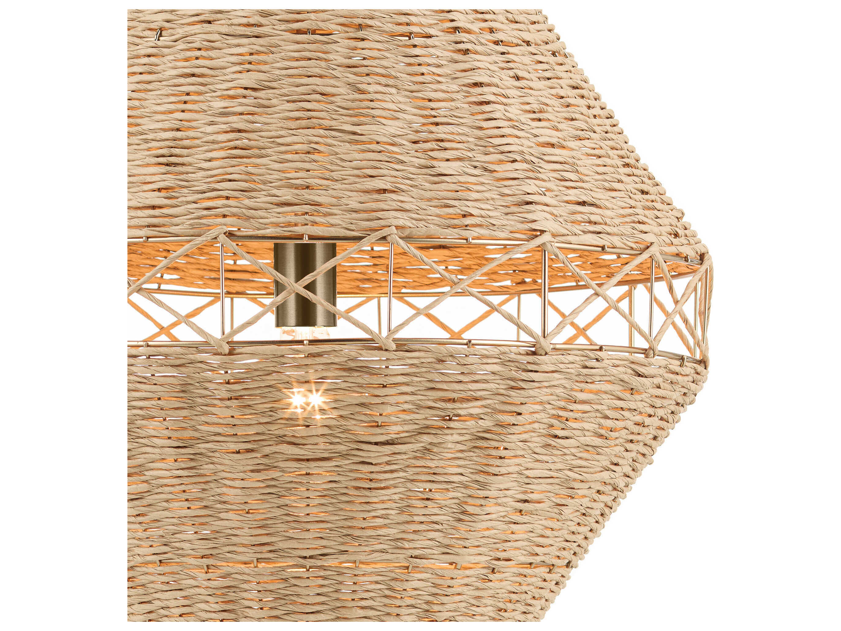 Kichler Lulo 1-Light Champagne Bronze Brown Pendant