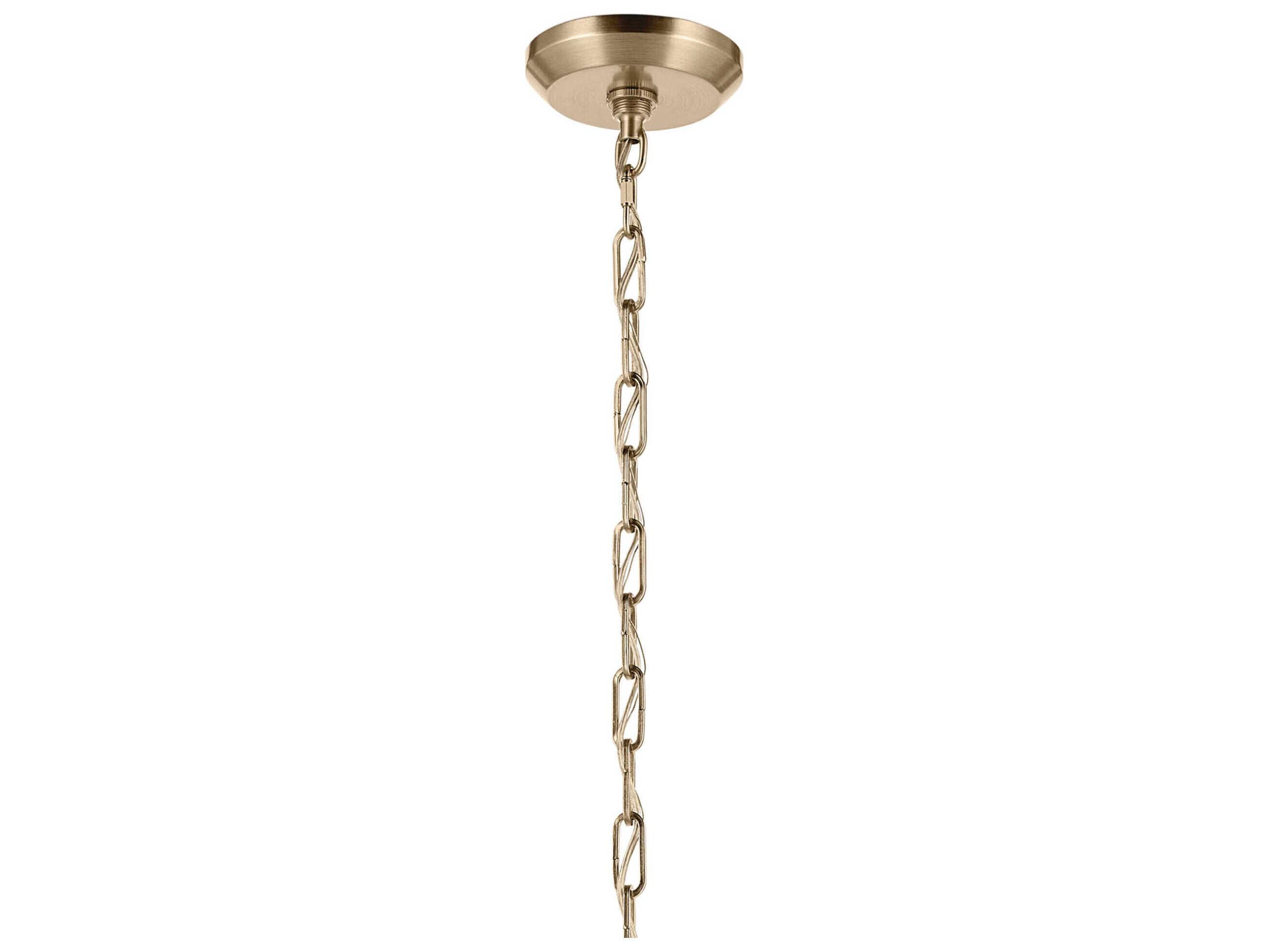 Kichler Lulo 1-Light Champagne Bronze Brown Pendant
