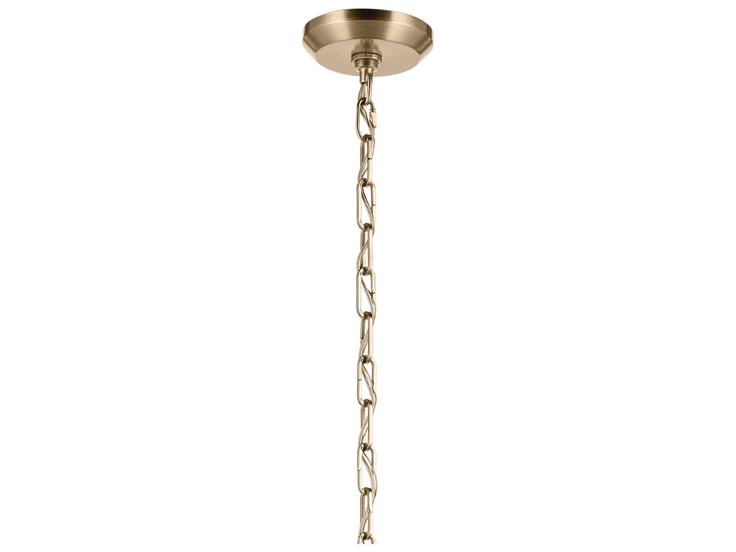 Kichler Lulo 4-Light Champagne Bronze Brown Pendant