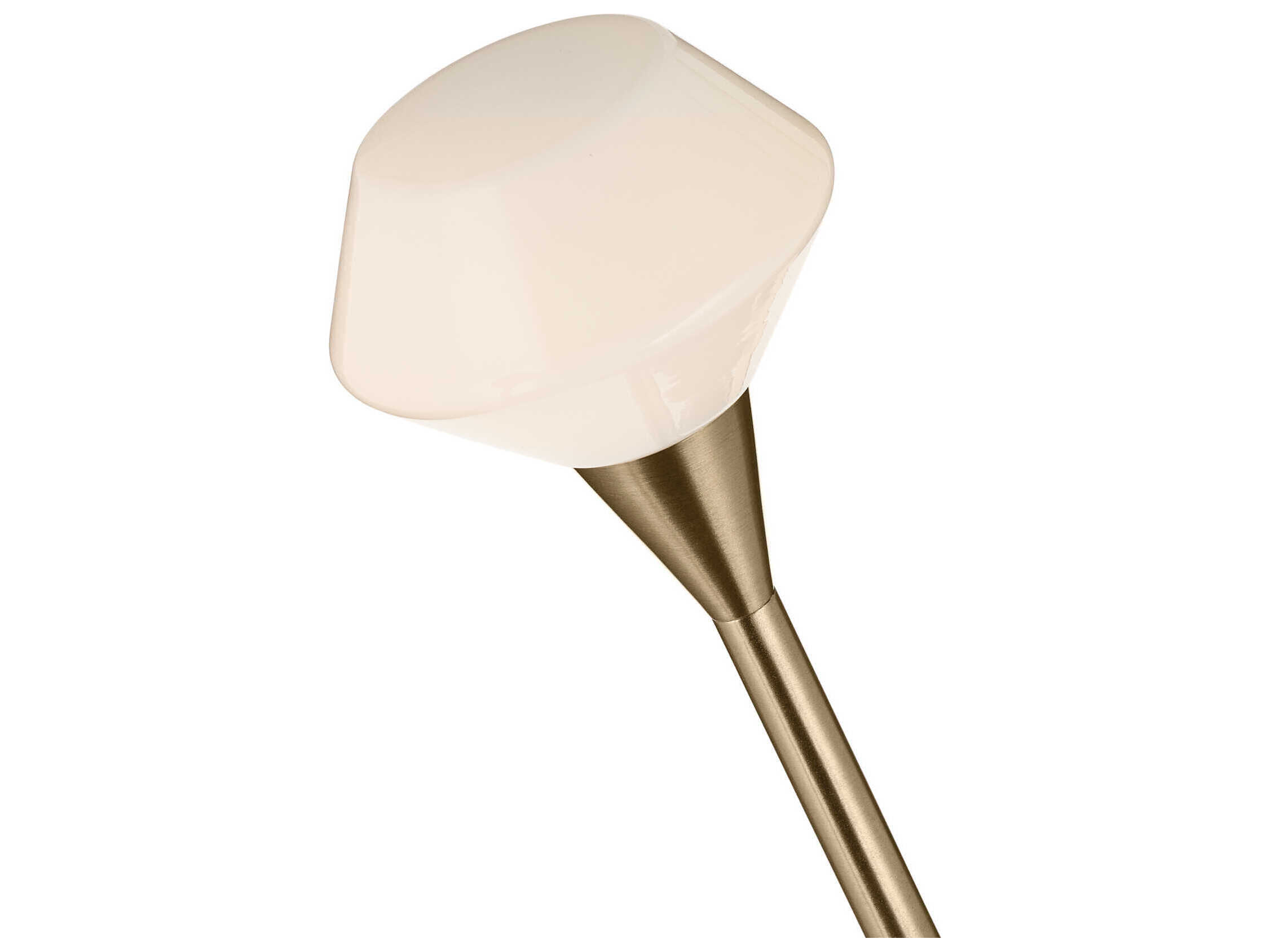 Kichler Cassius 8-Light Champagne Bronze Geometric Island Pendant