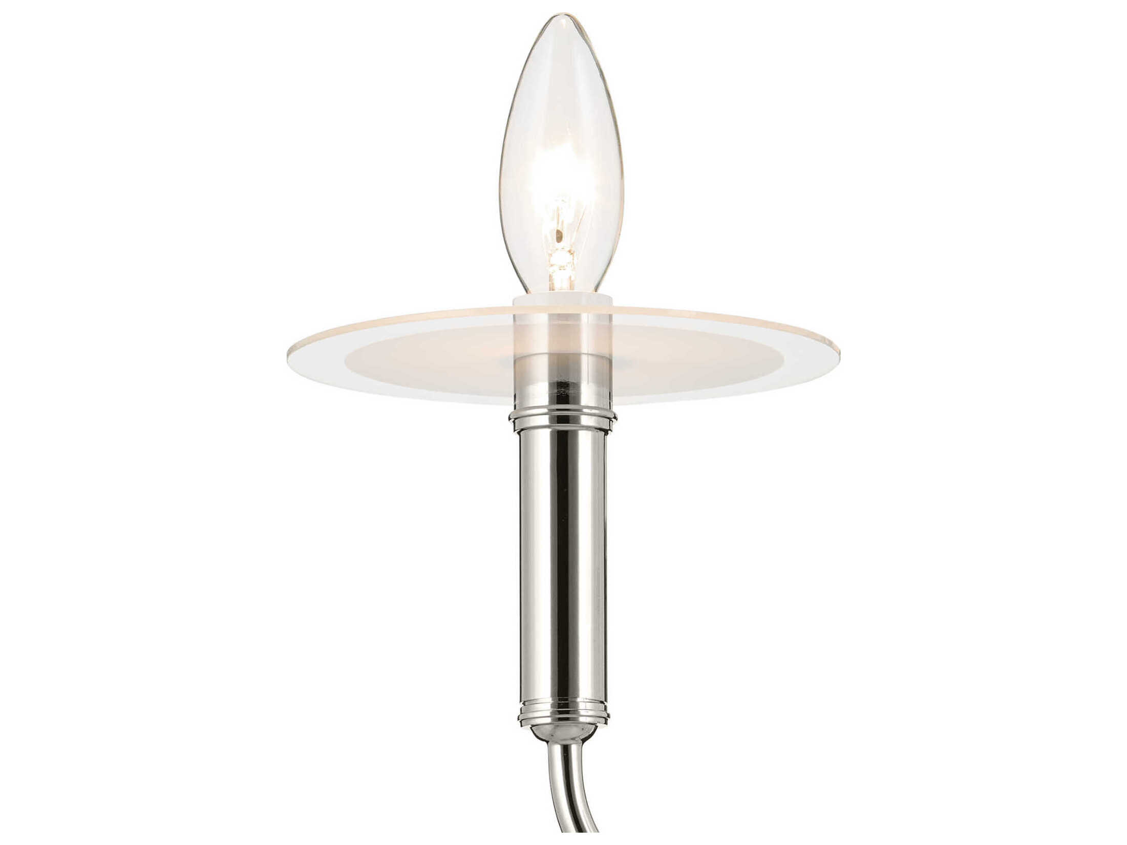 Kichler Eadie 8-Light Polished Nickel Candelabra Chandelier