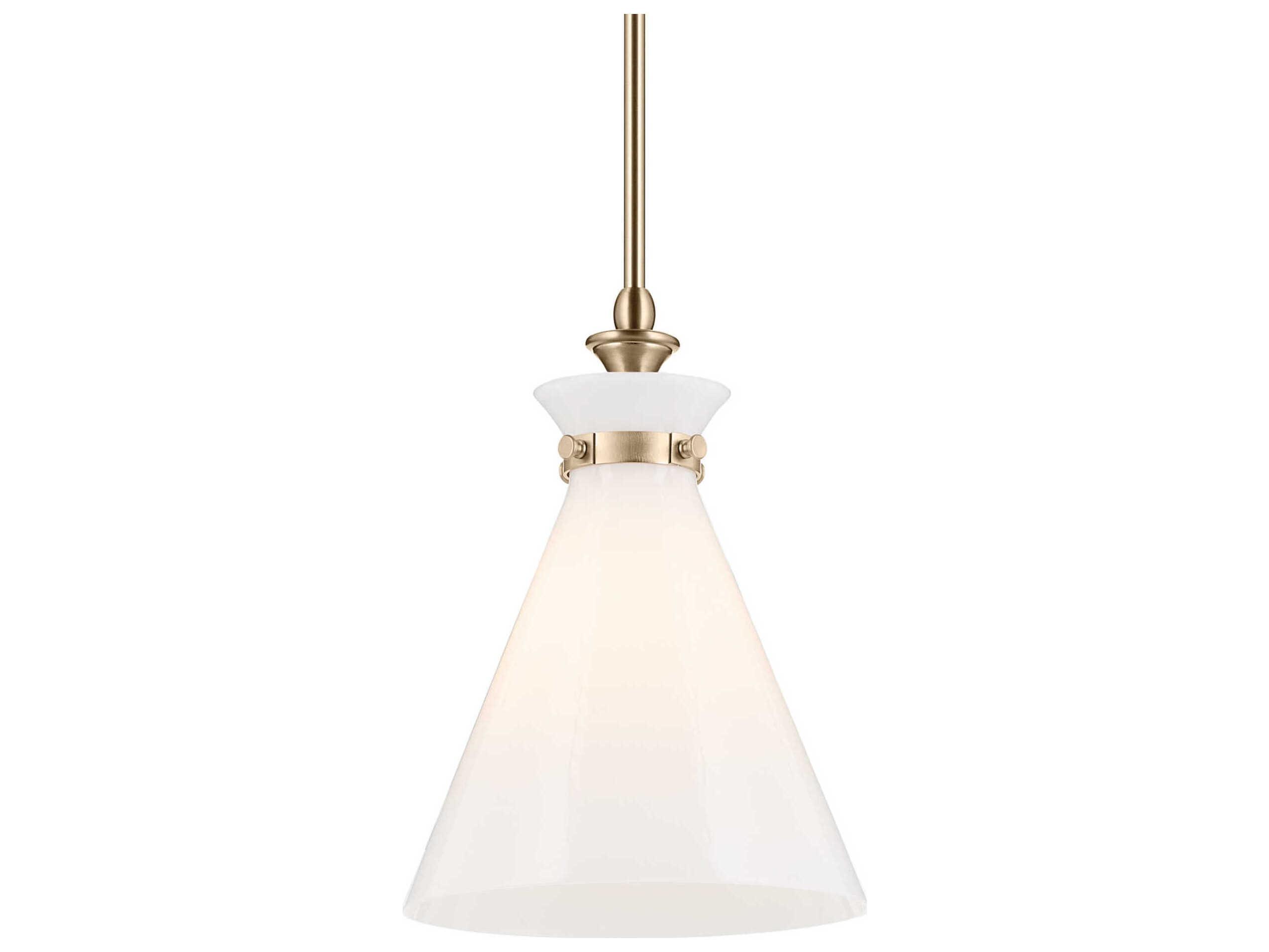 Kichler Laria 1-Light Champagne Bronze Mini Pendant