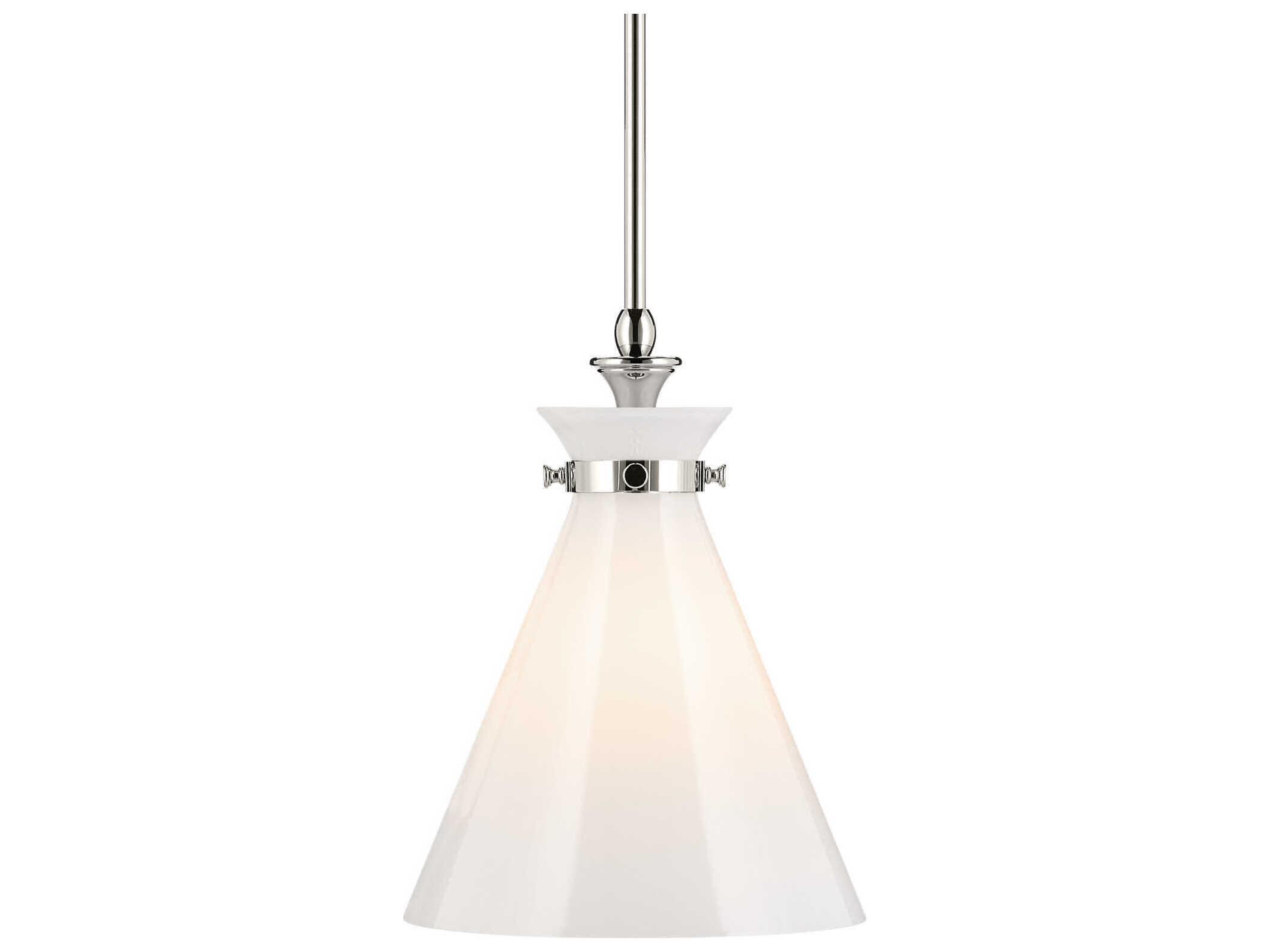 Kichler Laria 1-Light Polished Nickel Mini Pendant