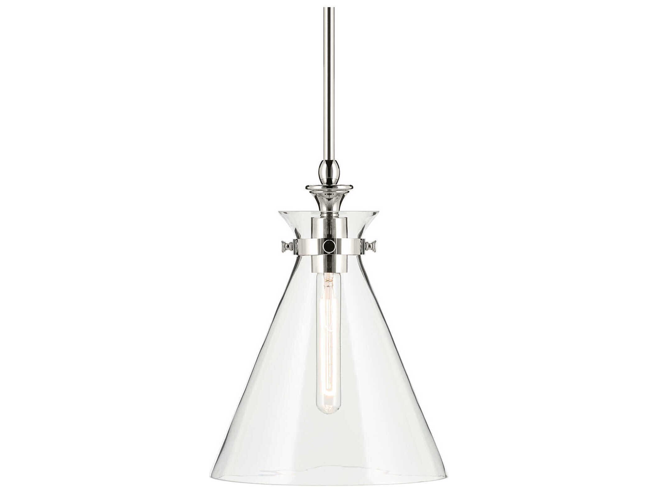 Kichler Laria 1-Light Polished Nickel Mini Pendant