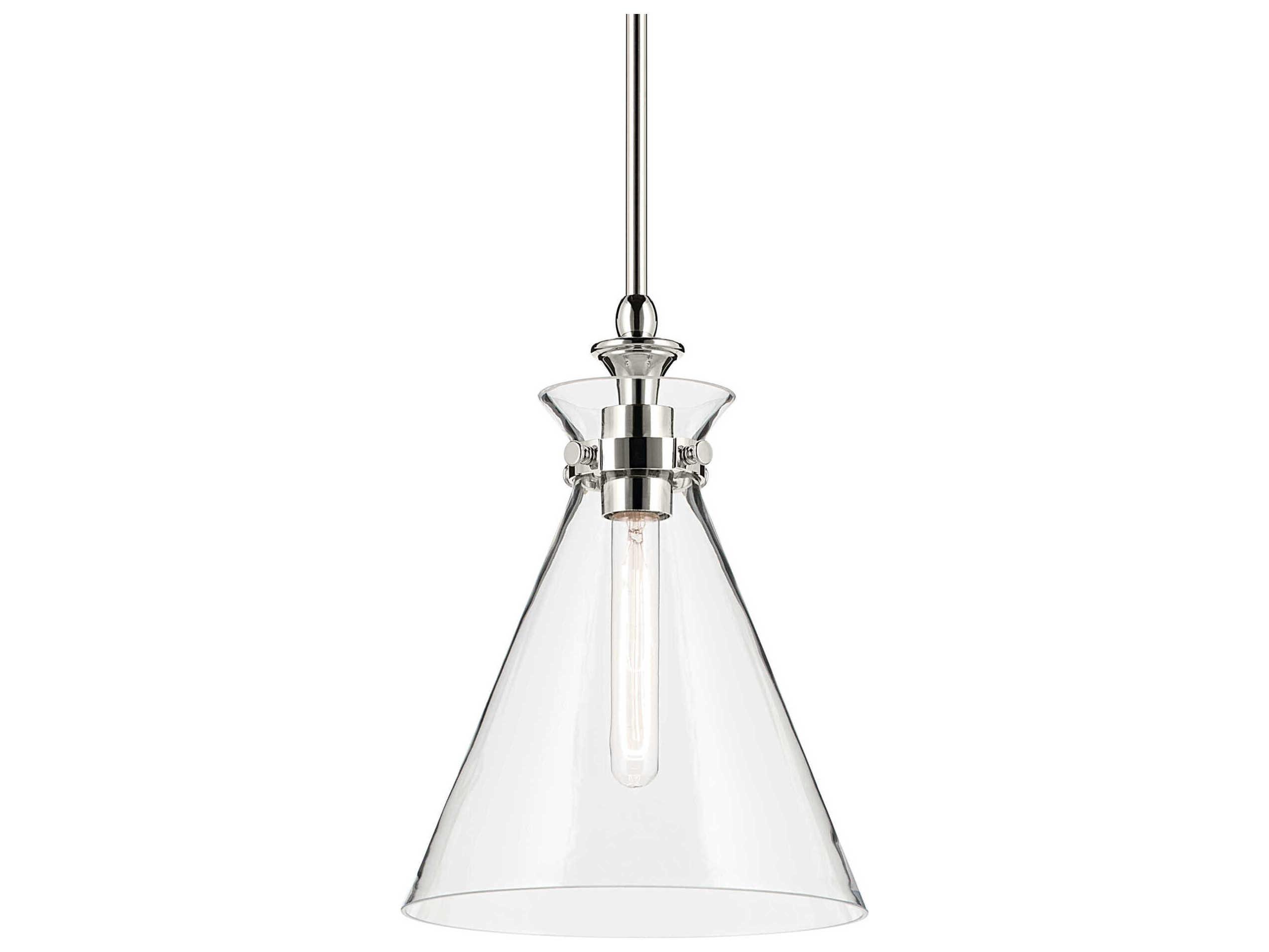 Kichler Laria 1-Light Polished Nickel Mini Pendant