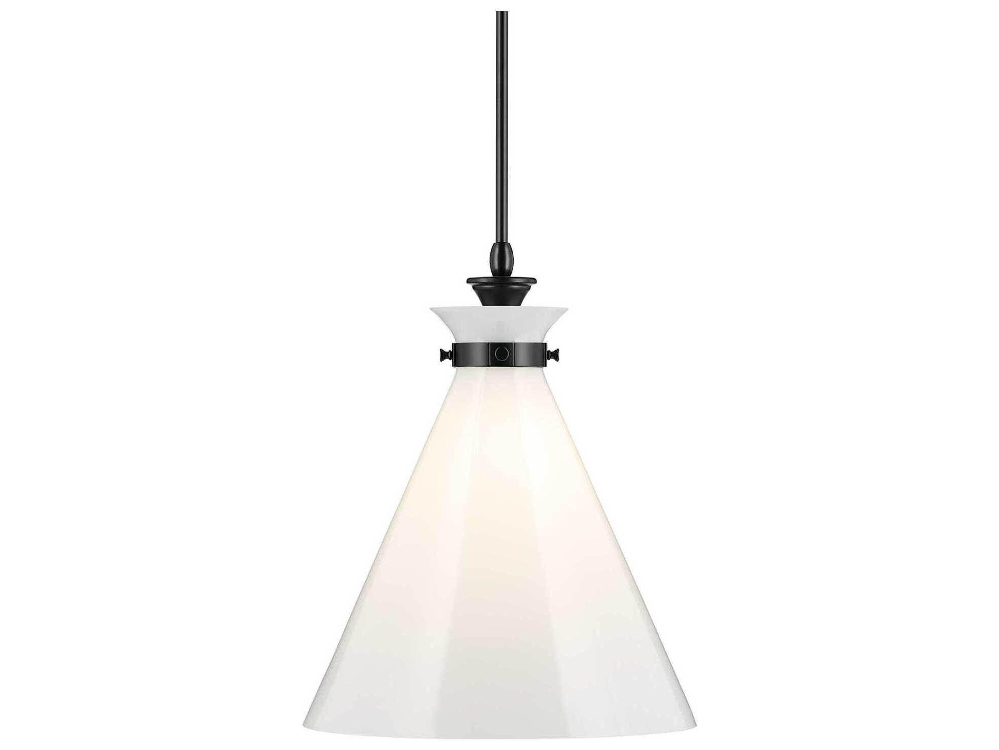 Kichler Laria 1-Light Black Pendant