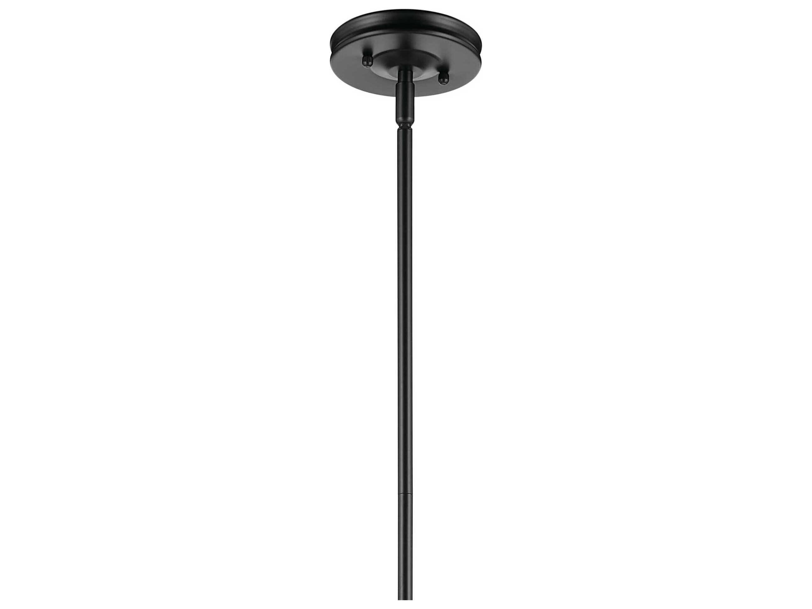 Kichler Laria 1-Light Black Pendant