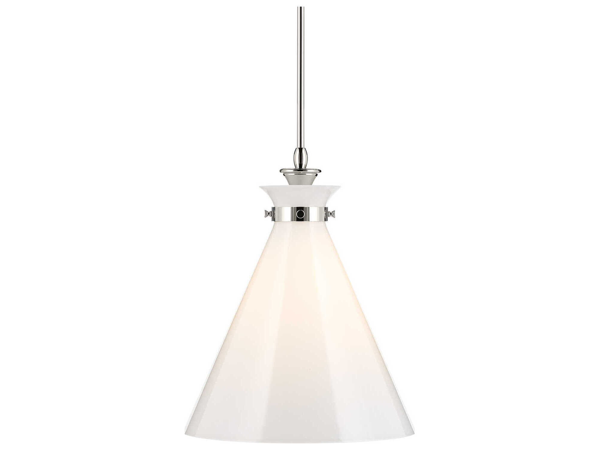 Kichler Laria 1-Light Polished Nickel Pendant
