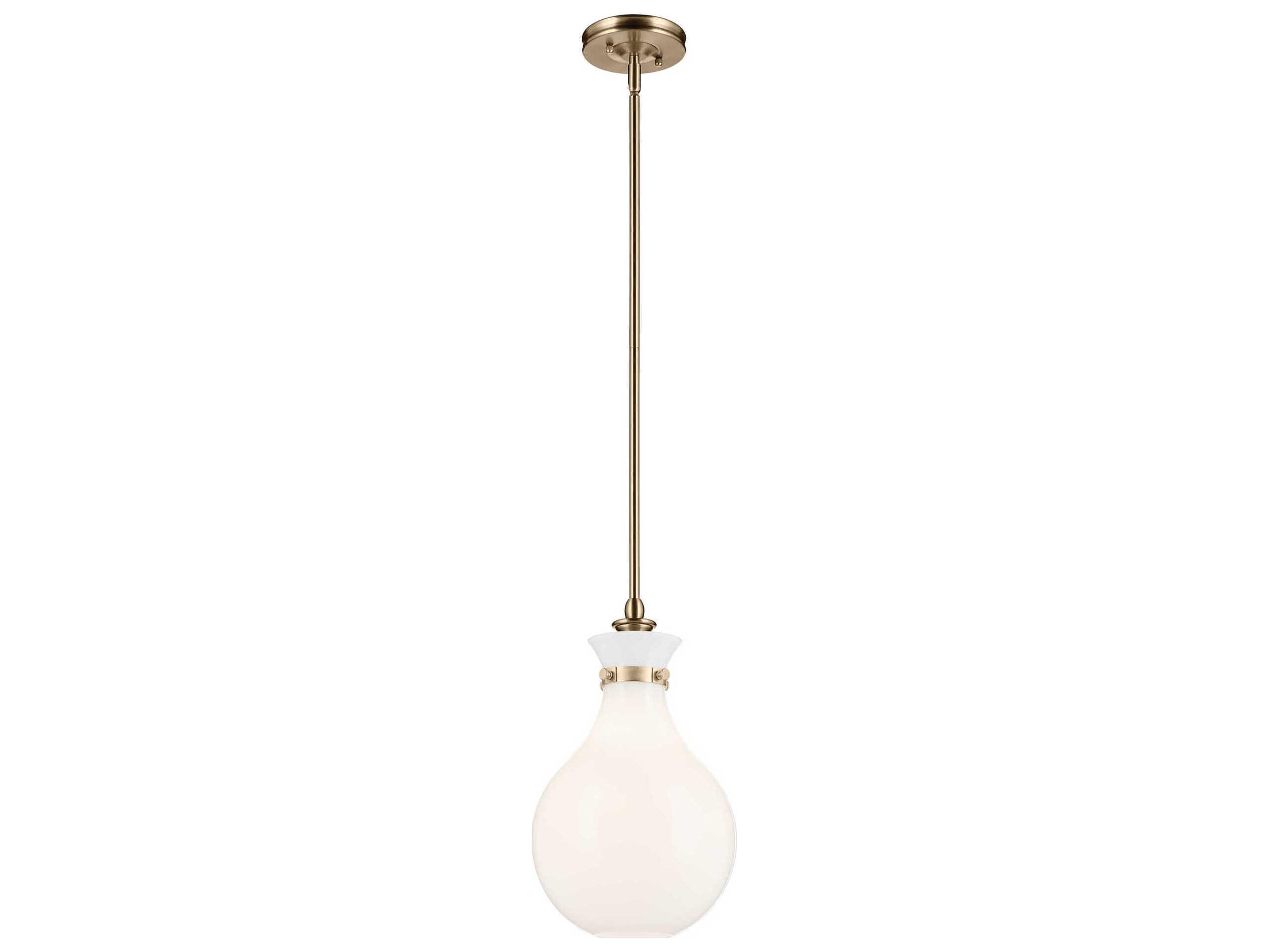 Kichler Laria 1-Light Champagne Bronze Mini Pendant