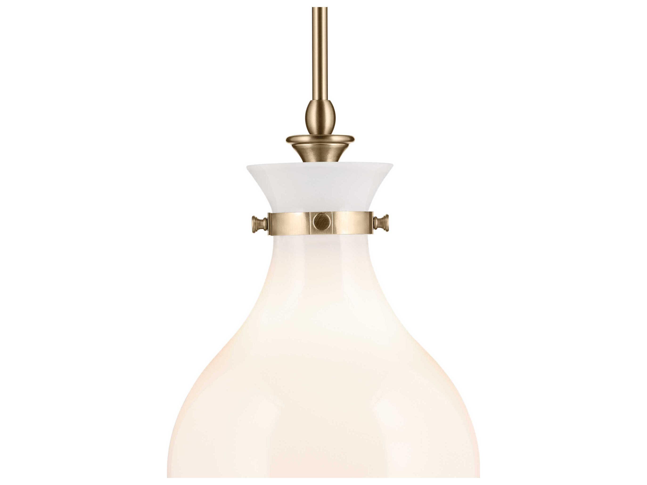 Kichler Laria 1-Light Champagne Bronze Mini Pendant