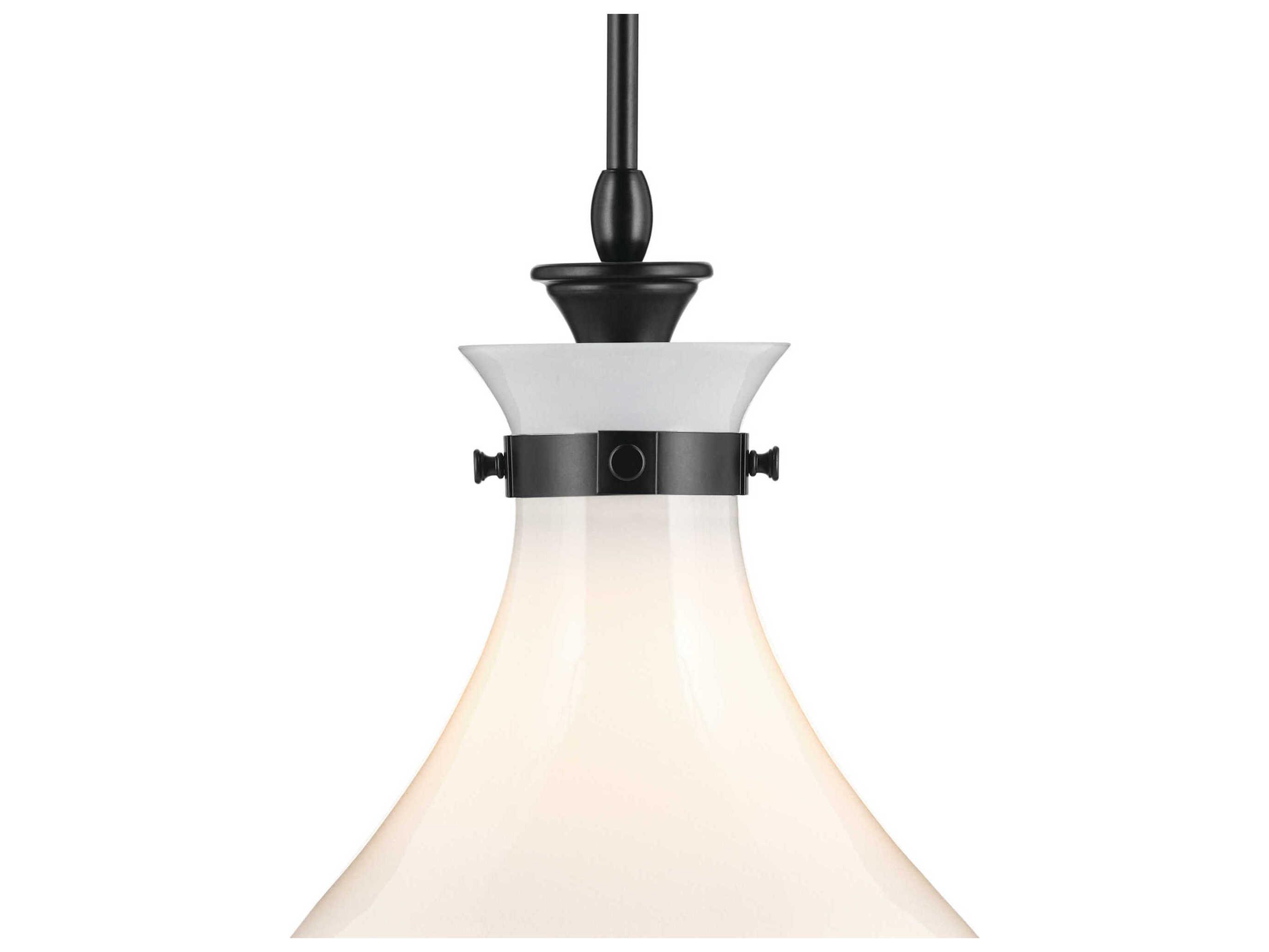 Kichler Laria 1-Light Black Pendant