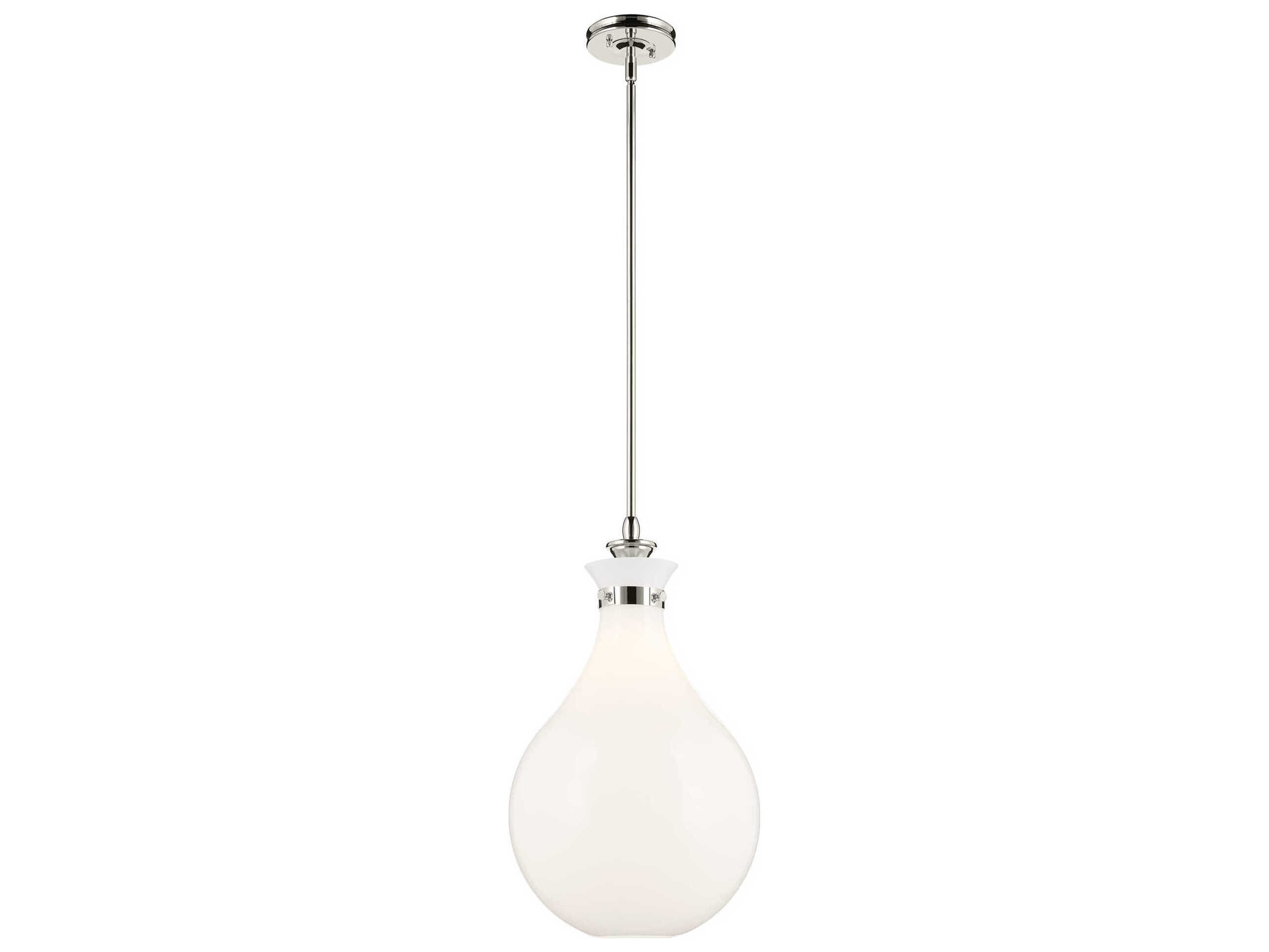Kichler Laria 1-Light Polished Nickel Pendant
