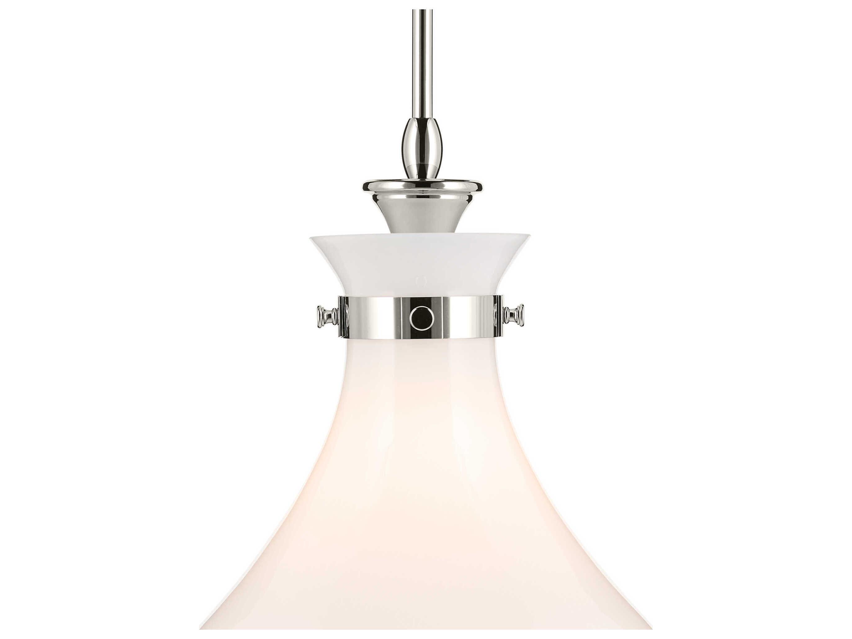 Kichler Laria 1-Light Polished Nickel Pendant