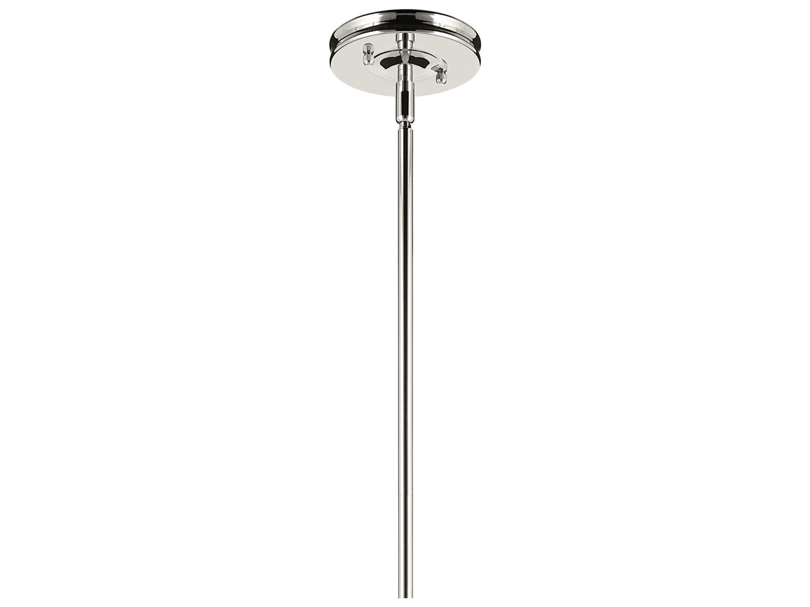 Kichler Laria 1-Light Polished Nickel Pendant