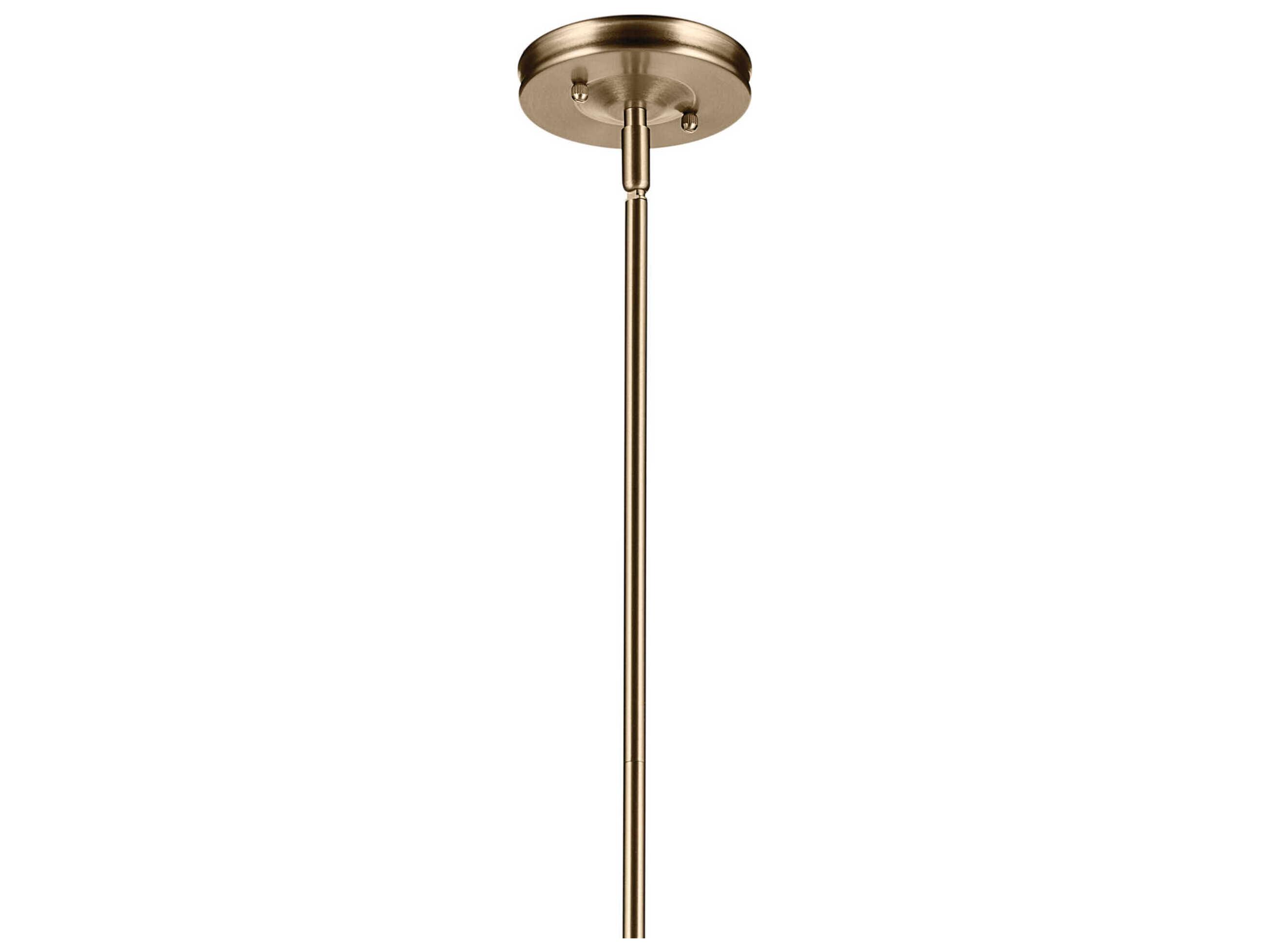 Kichler Laria 1-Light Champagne Bronze Globe Mini Pendant