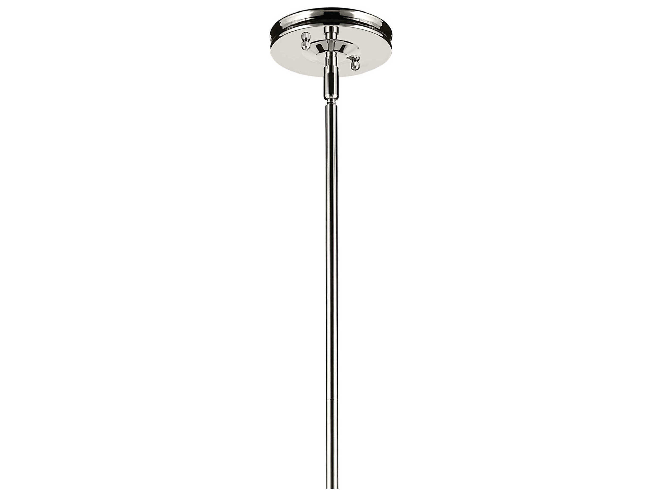 Kichler Laria 1-Light Polished Nickel Globe Mini Pendant
