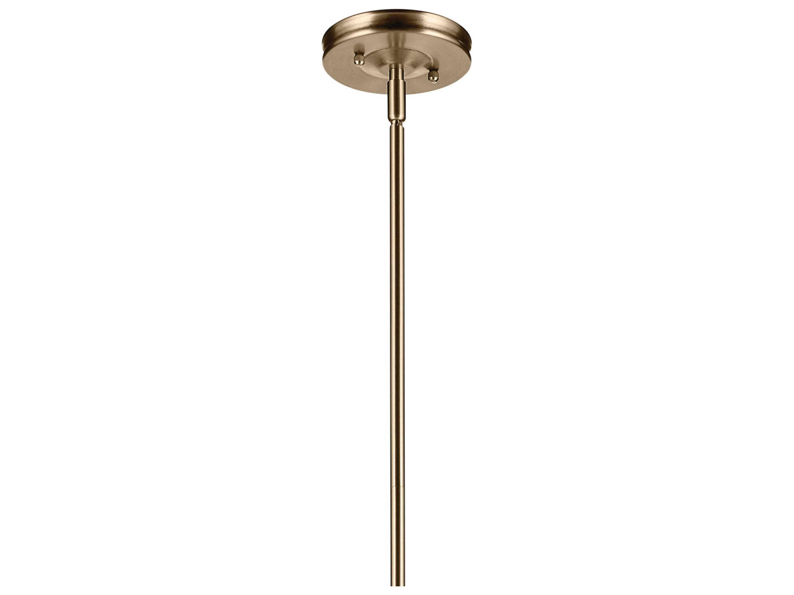Kichler Laria 1-Light Champagne Bronze Globe Pendant