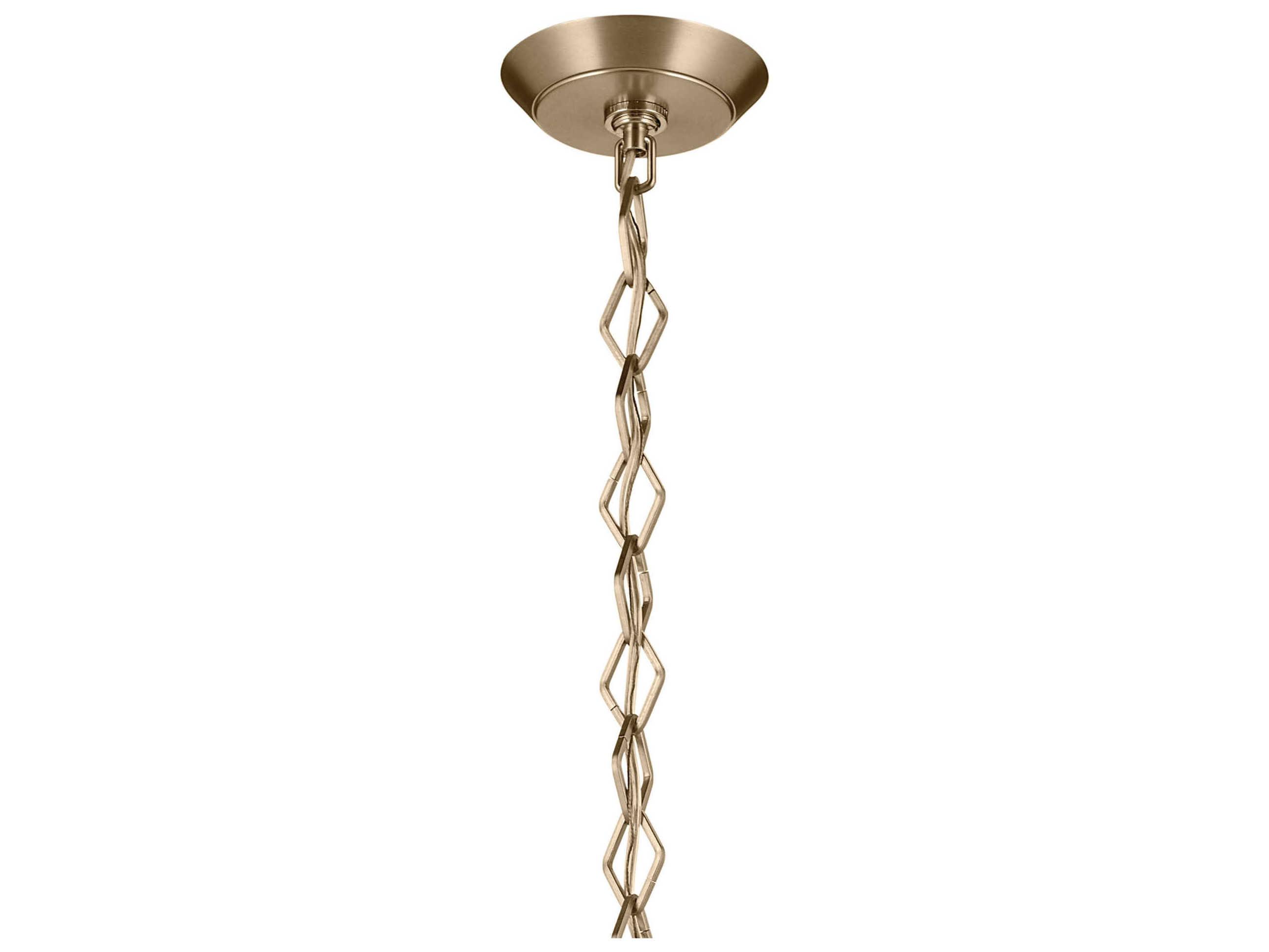 Kichler Nella 1-Light Champagne Bronze Mini Pendant