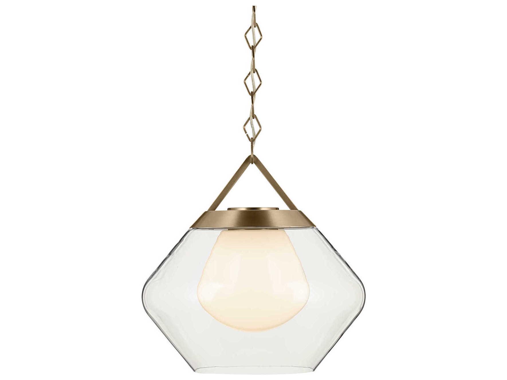 Kichler Nella 1-Light Champagne Bronze Pendant