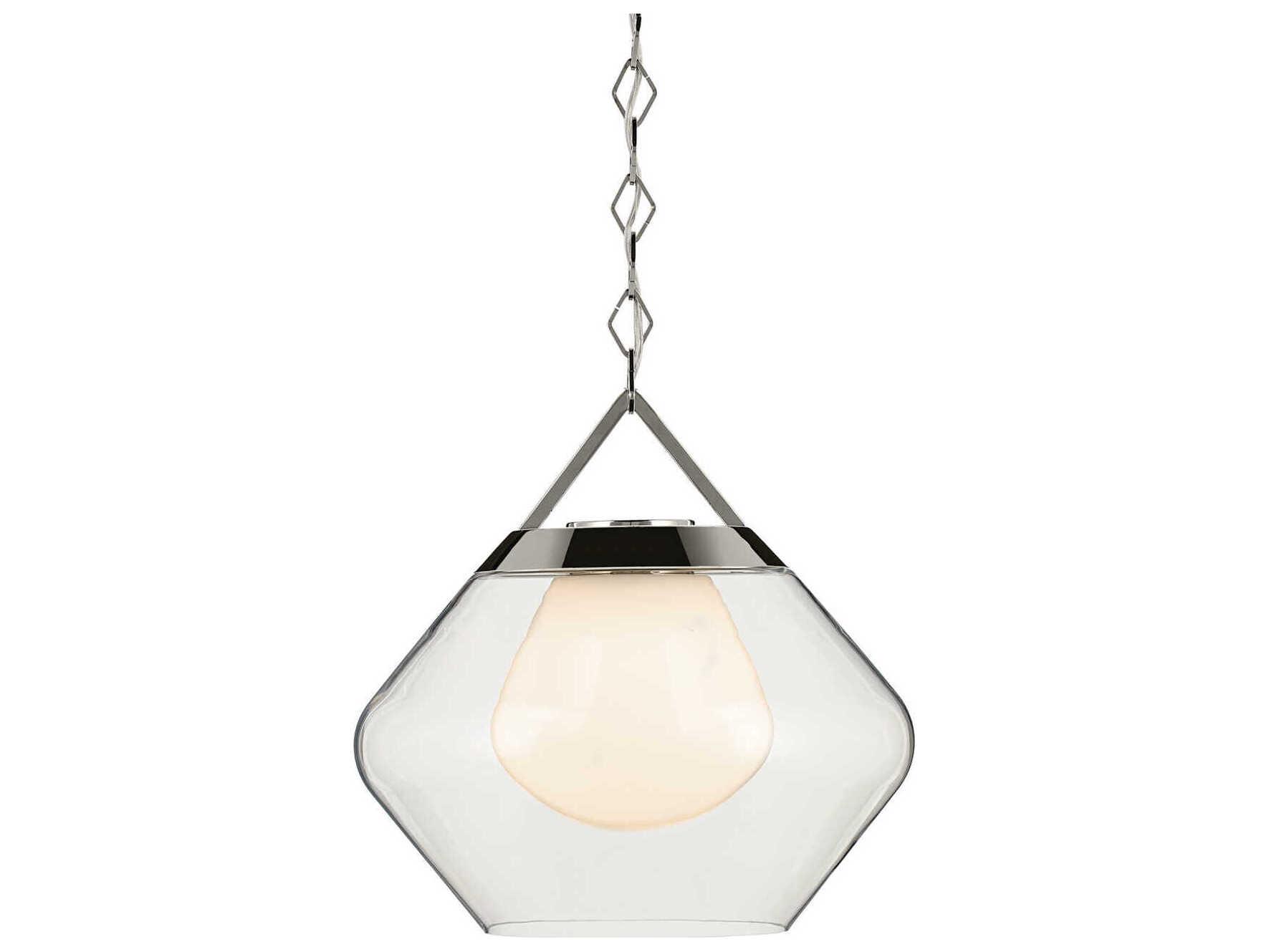 Kichler Nella 1-Light Polished Nickel Pendant