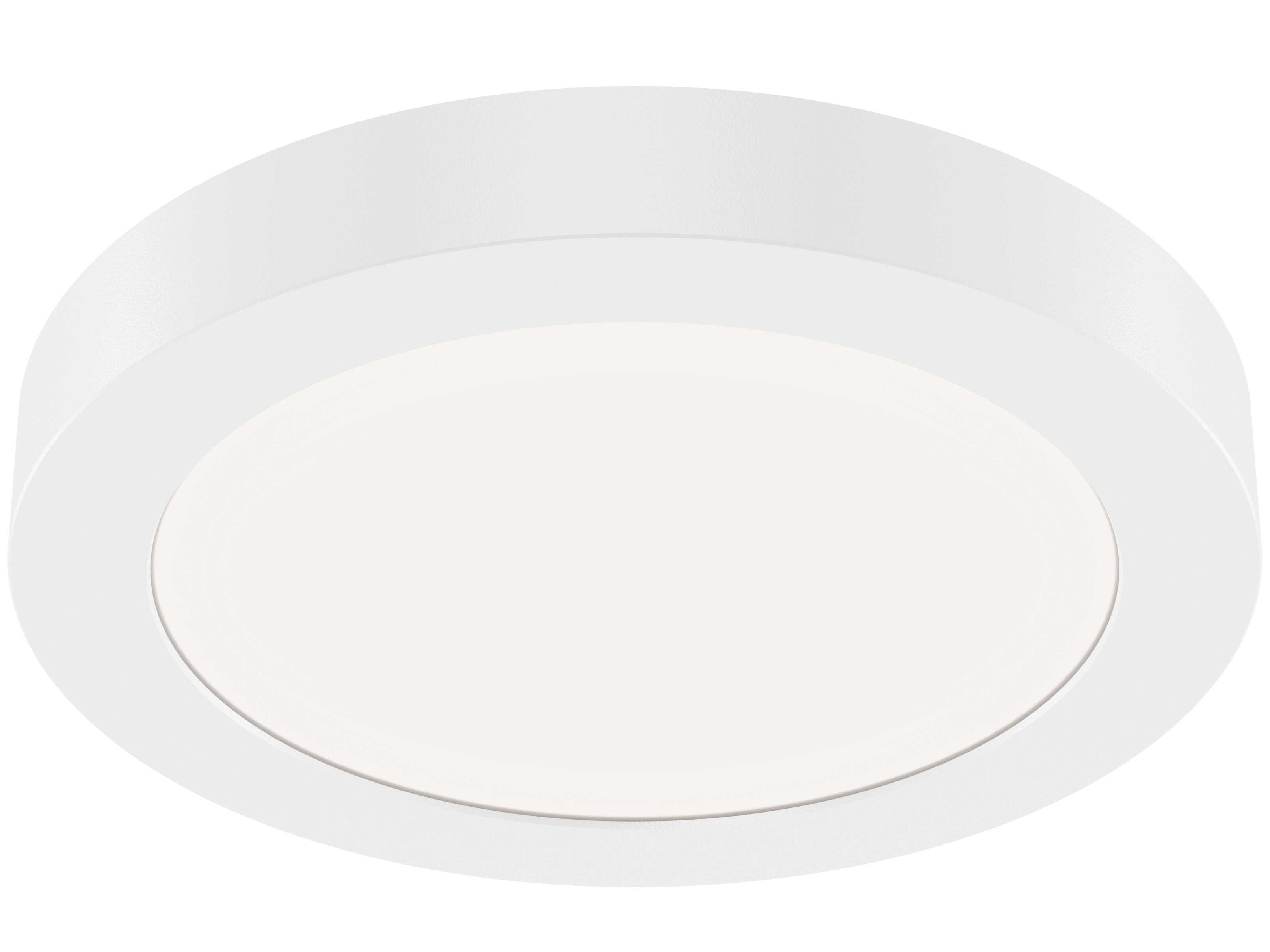 Kichler Ara White Round Flush Mount