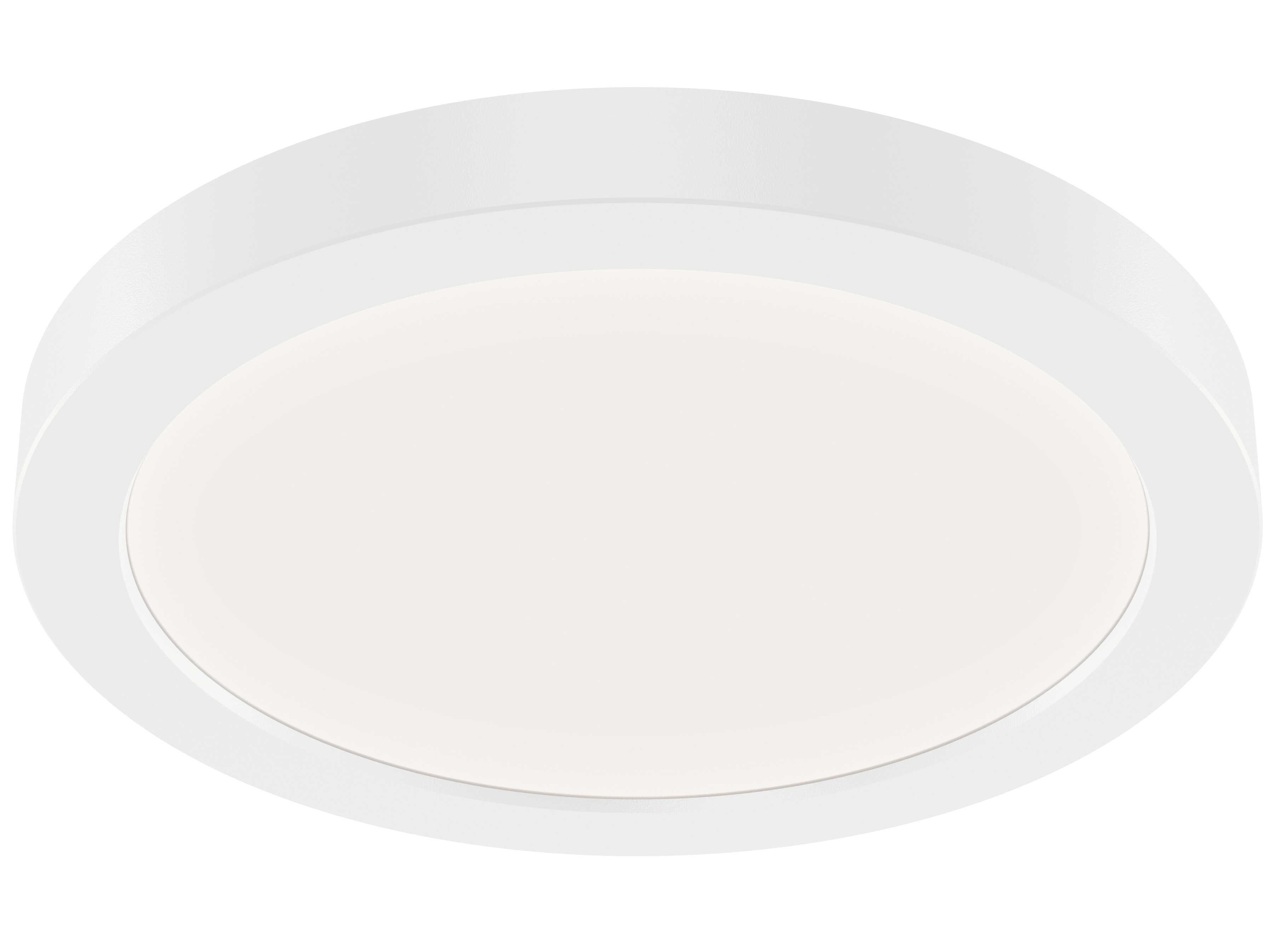 Kichler Ara White Round Flush Mount