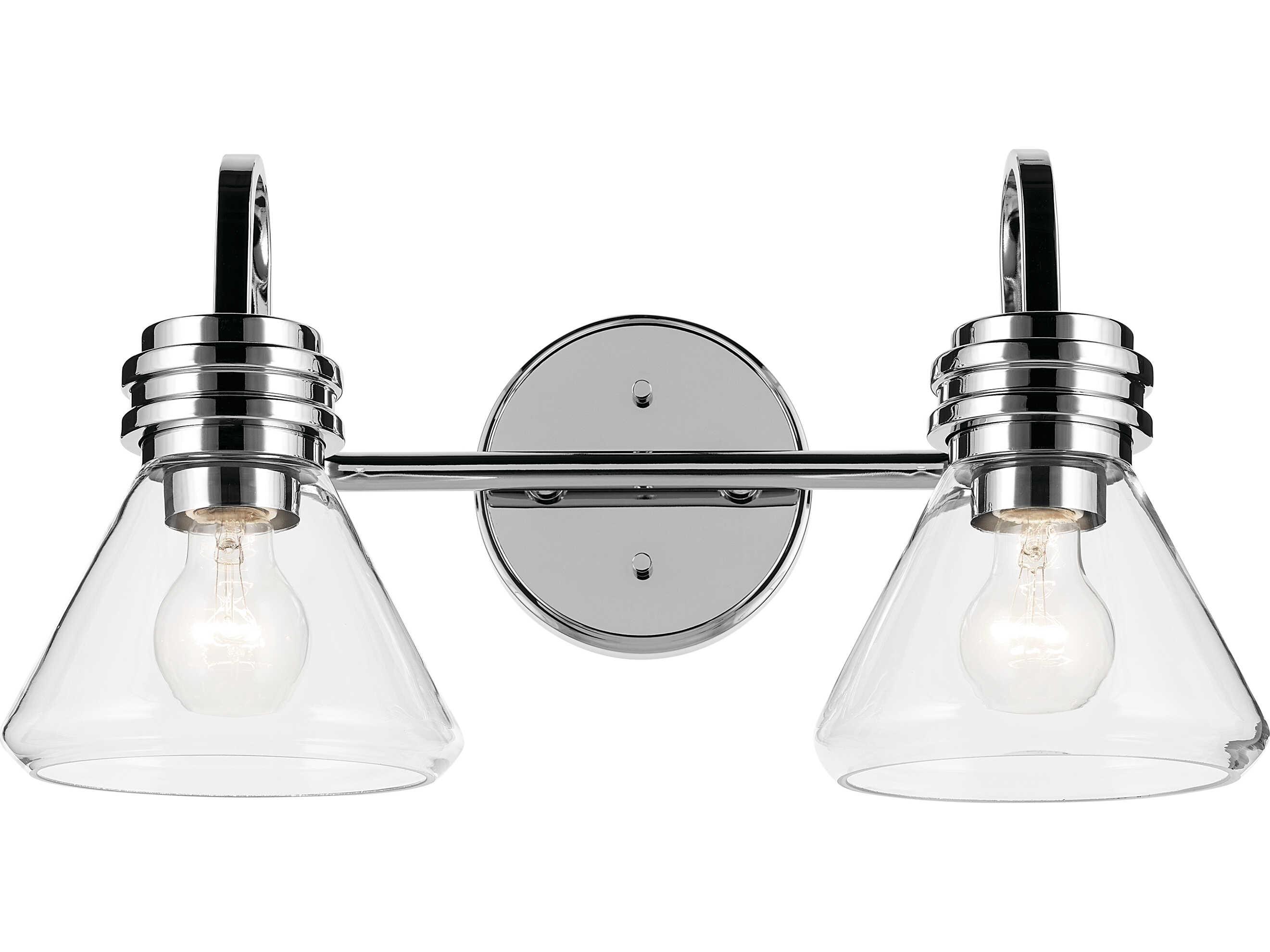 Kichler Farum 2-Light Chrome Vanity Light