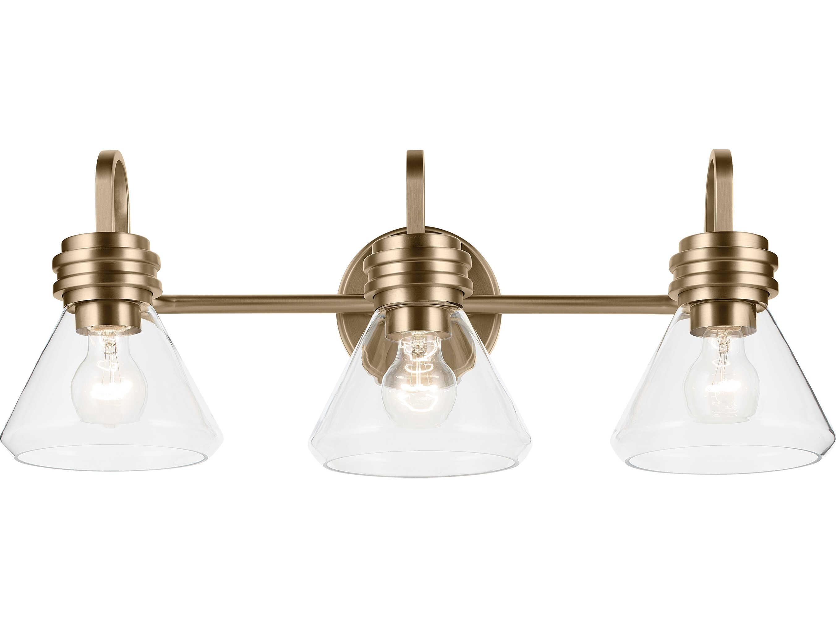 Kichler Farum 3-Light Champagne Bronze Vanity Light
