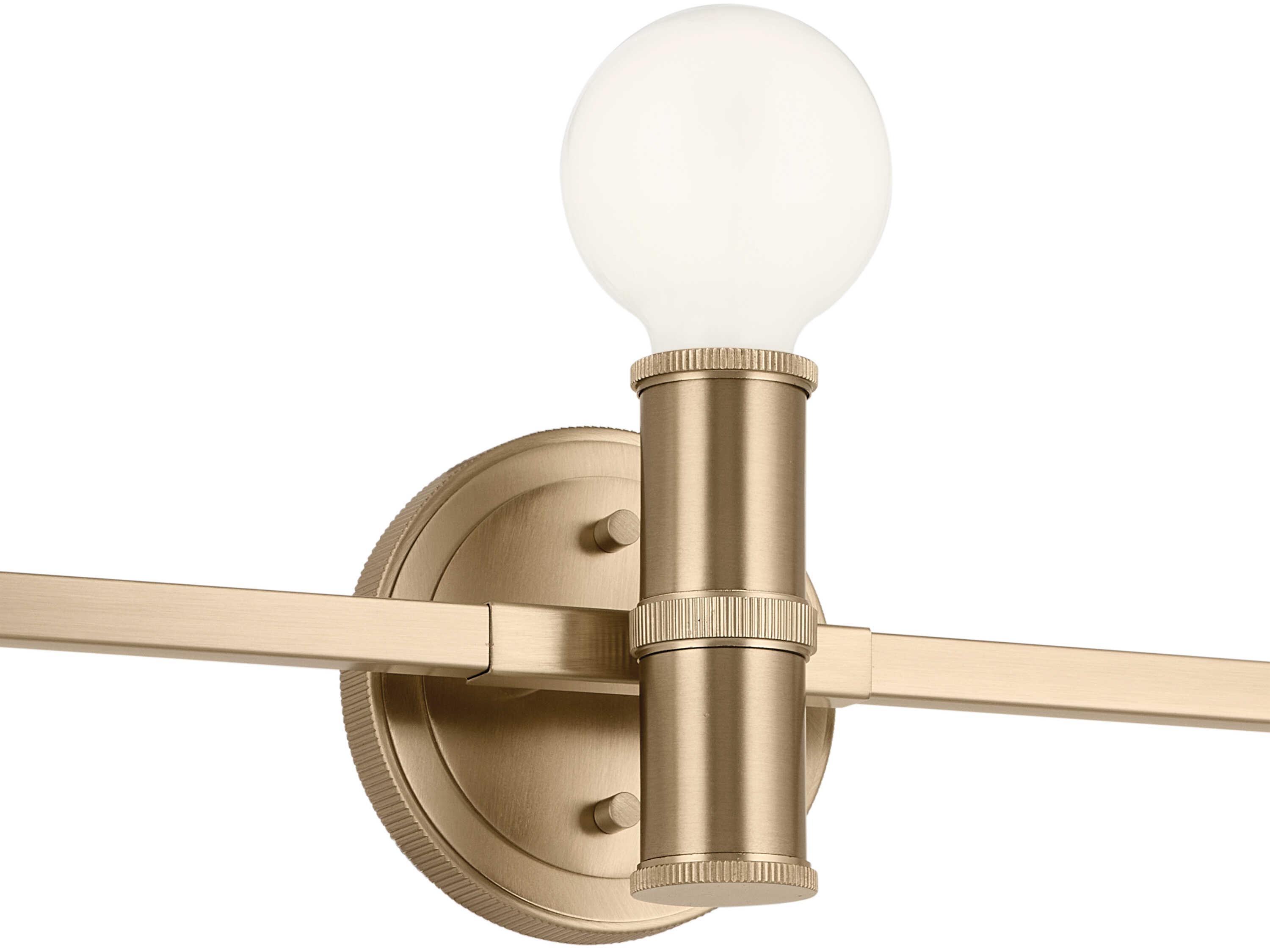 Kichler Torche 3-Light Champagne Bronze Vanity Light