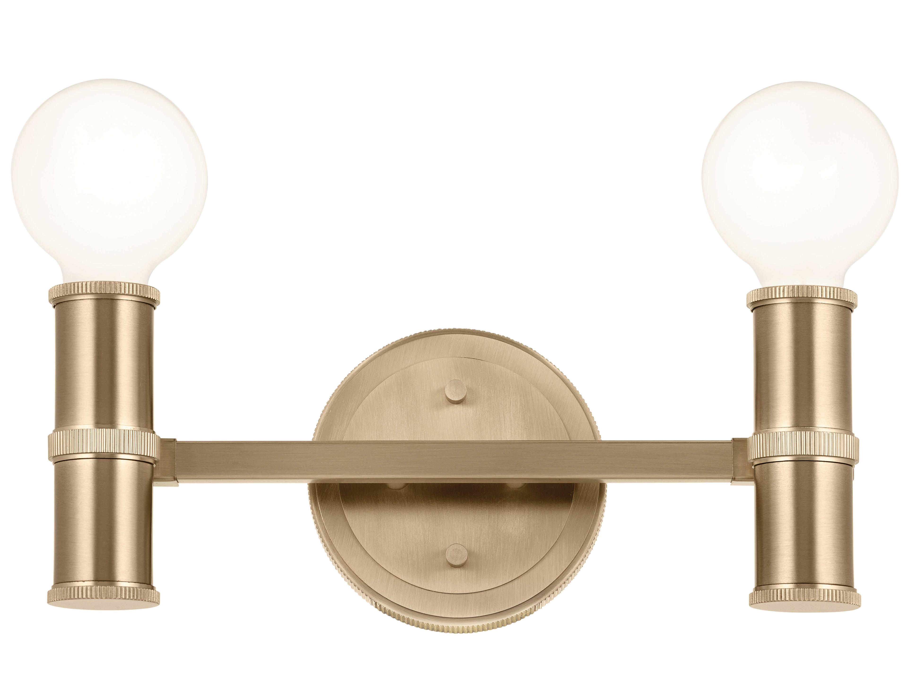 Kichler Torche 2-Light Champagne Bronze Vanity Light