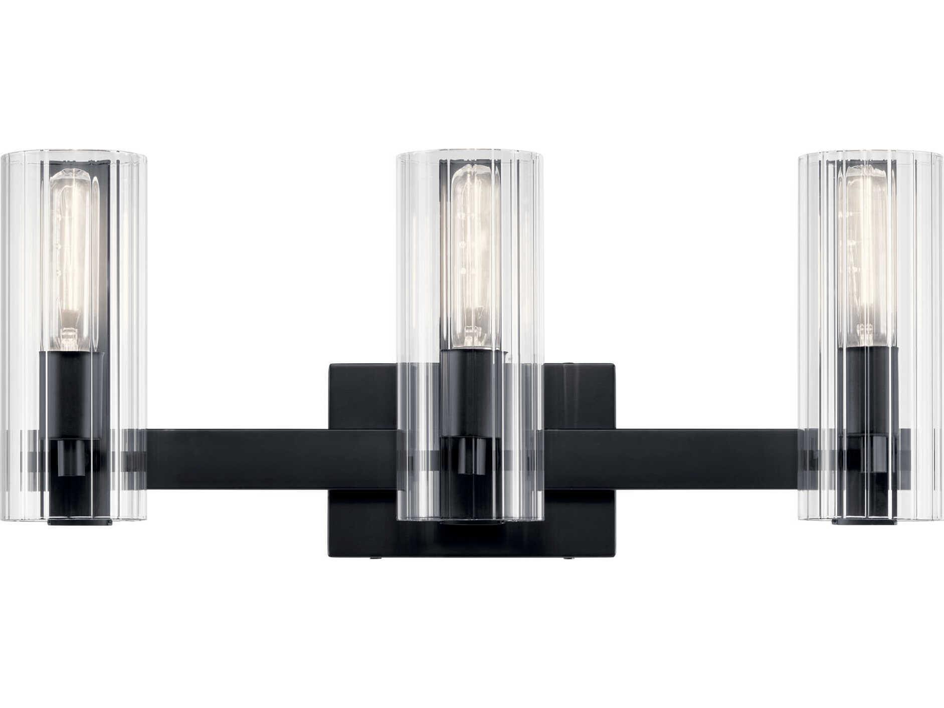 Kichler Jemsa 3-Light Black Vanity Light