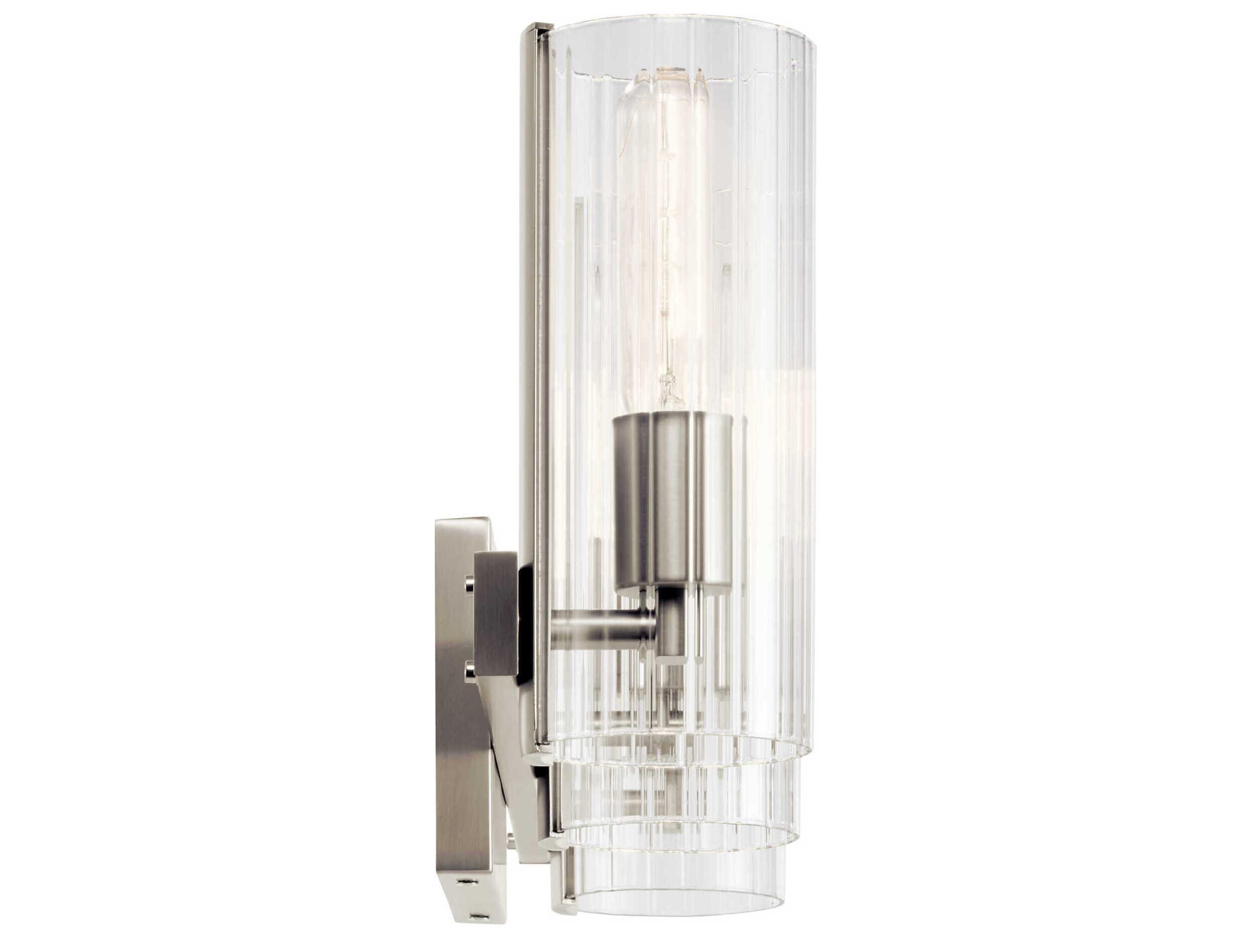 Kichler Jemsa 3-Light Brushed Nickel Vanity Light